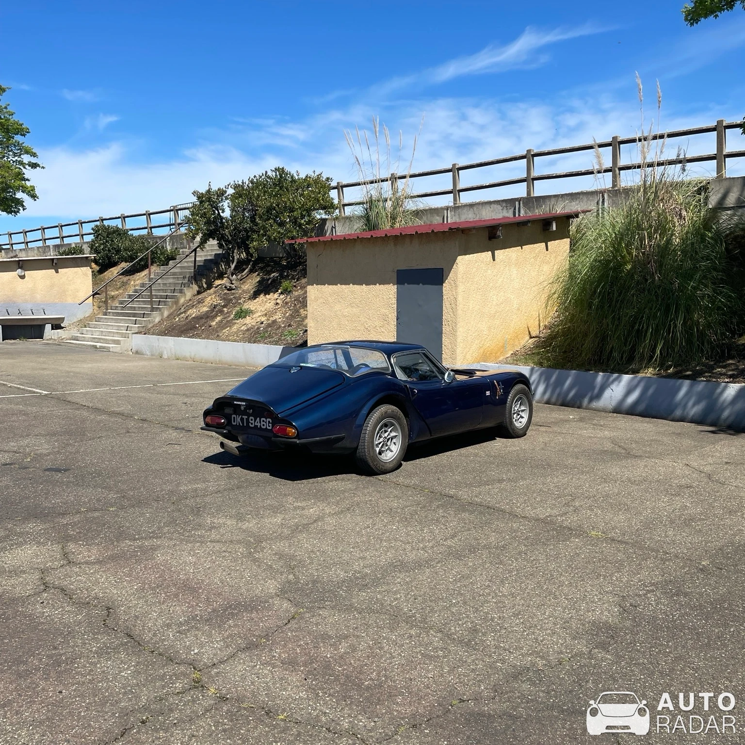 Marcos 1600 GT spotted in Nogaro