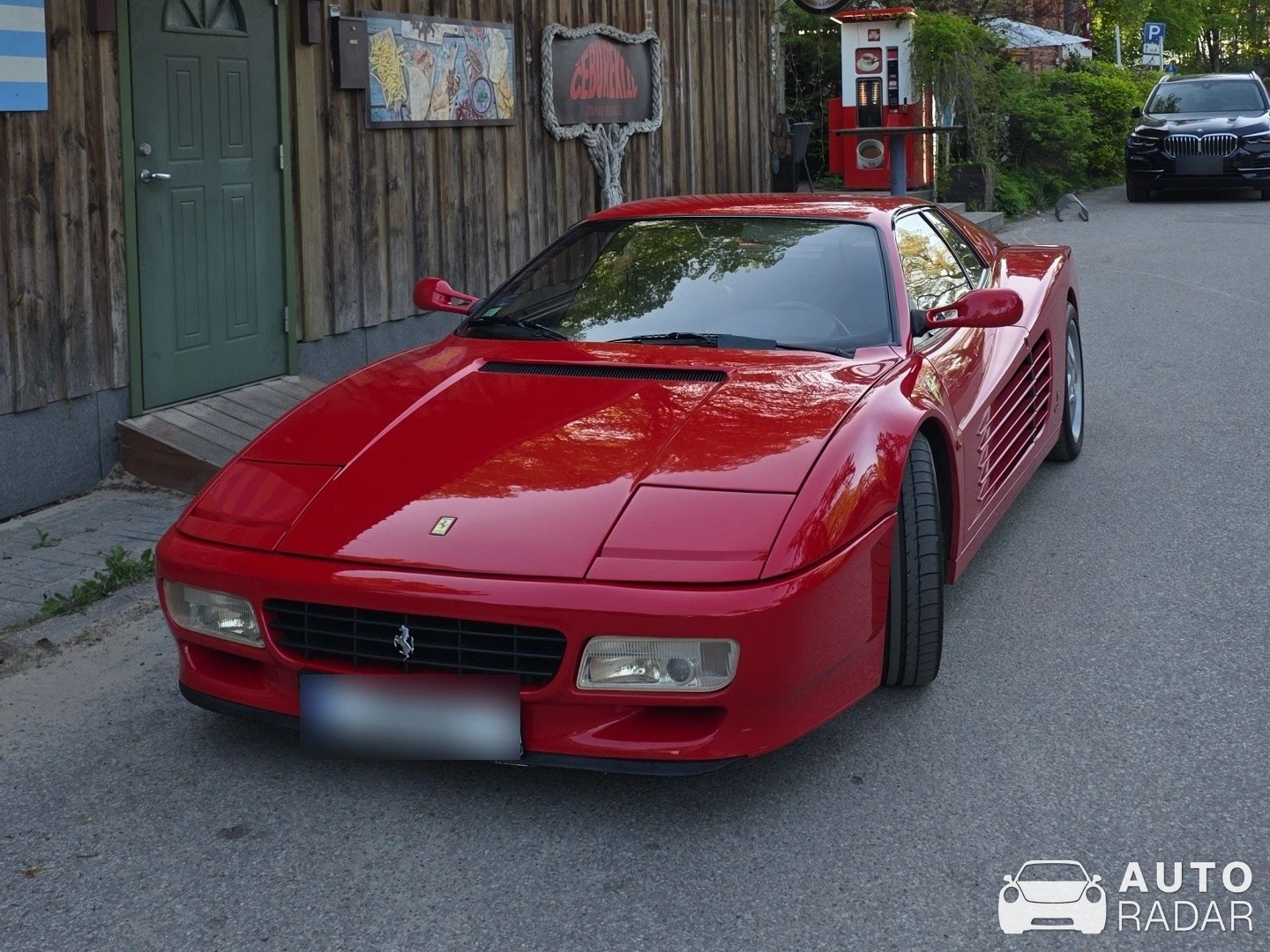 Ferrari 512 TR spotted in Jūrmala