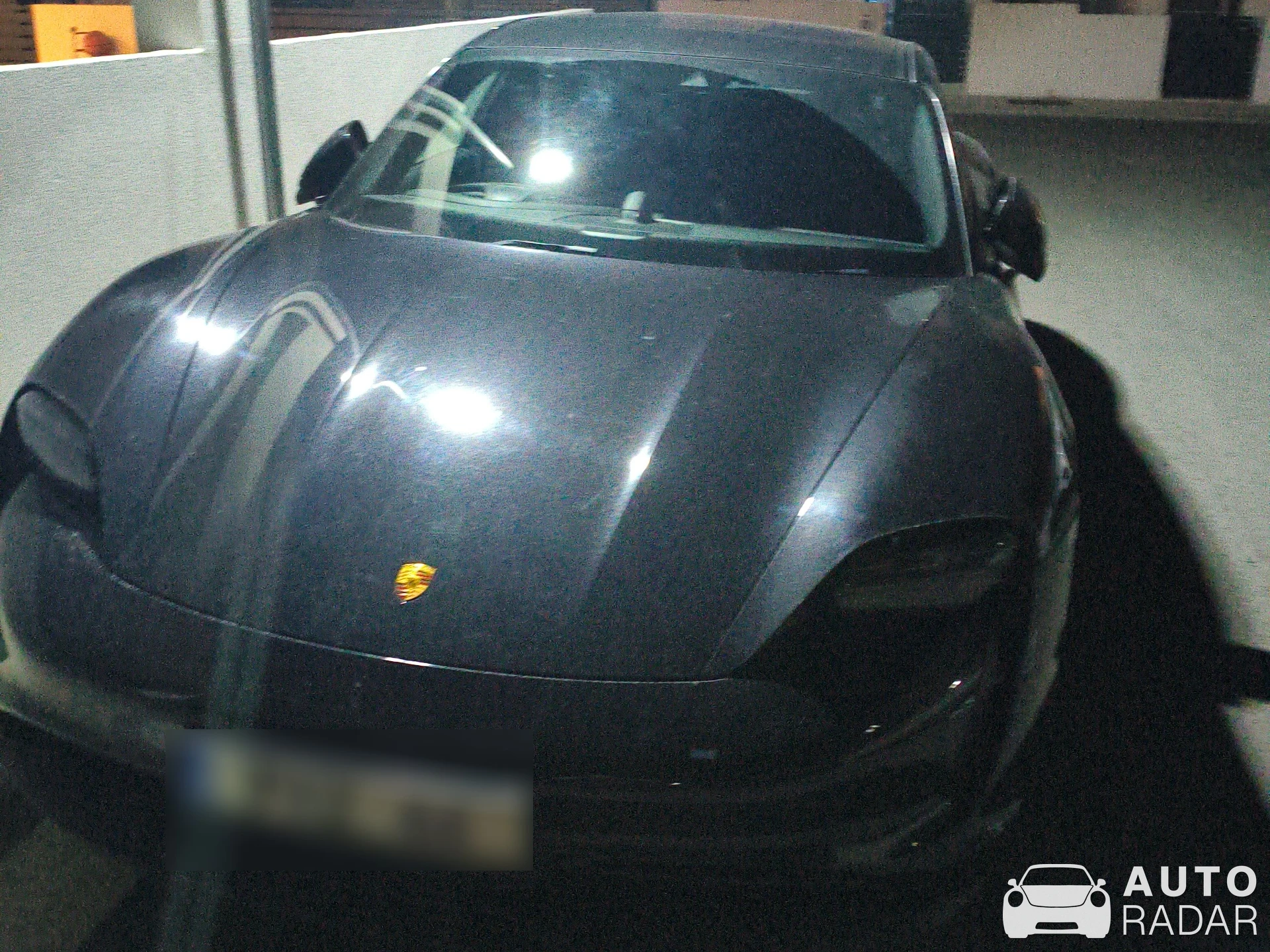 Porsche Taycan spotted in Limassol