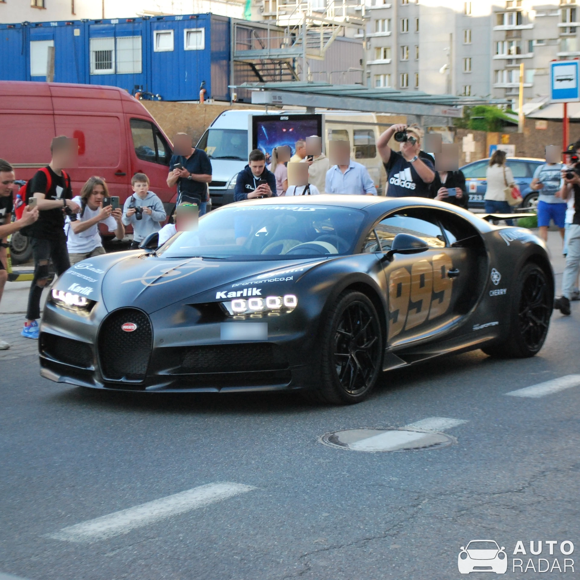 Bugatti Chiron Sport spotted in Warszawa, Poland