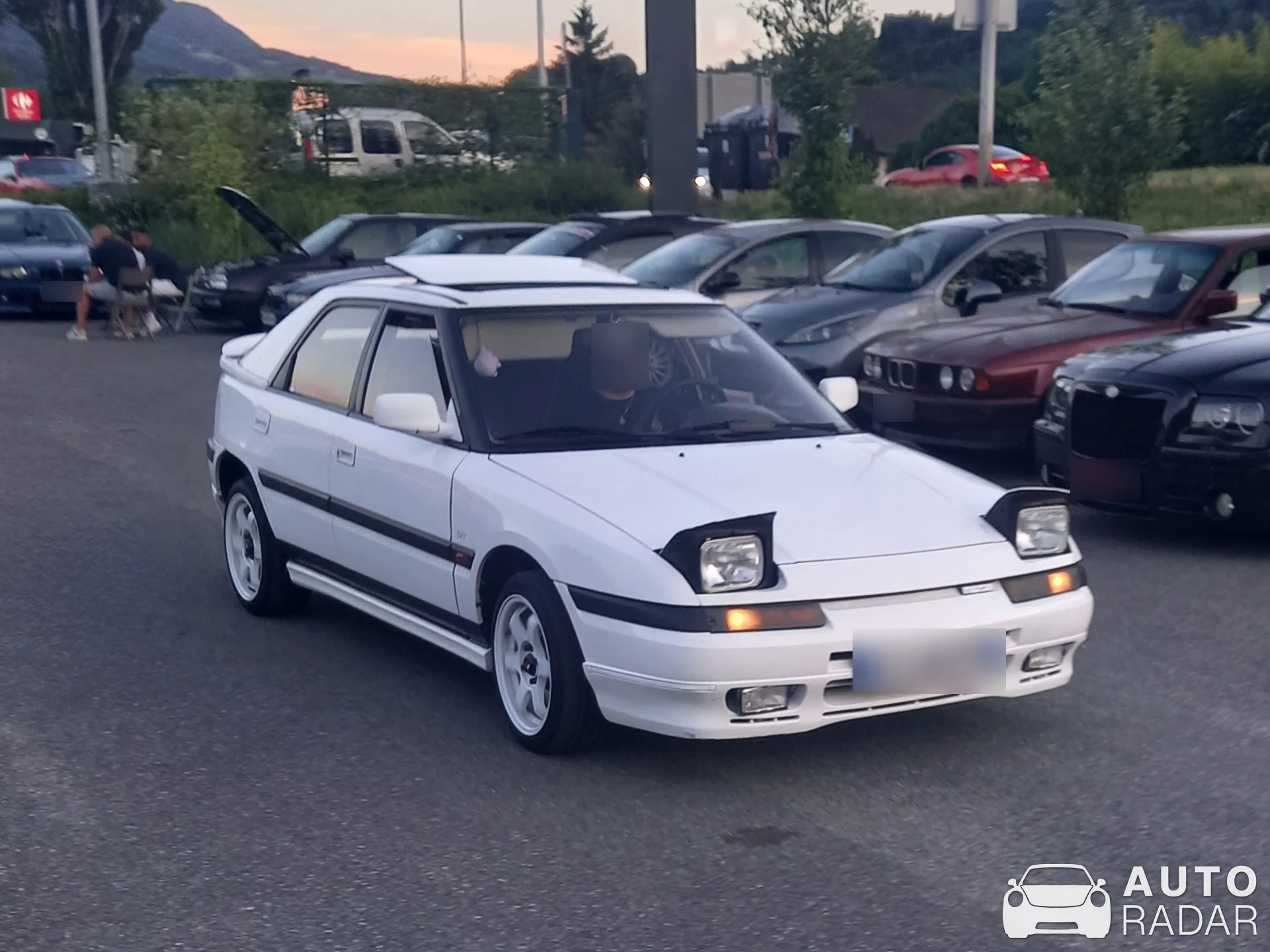 Mazda 323 spotted in Sevrier