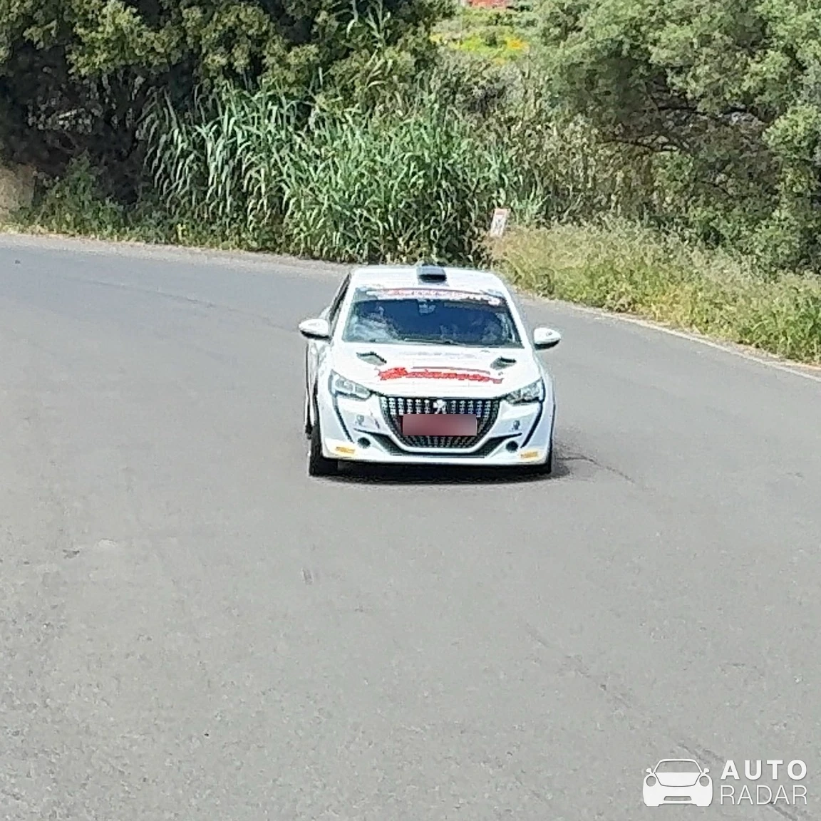 Peugeot 208 Rally4 spotted