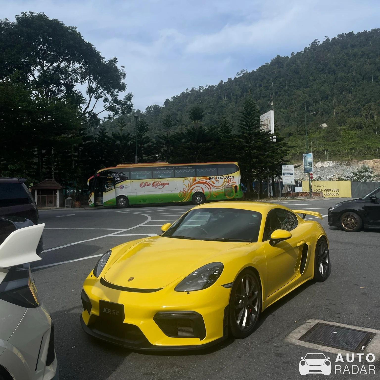 Porsche 718 Cayman GT4 spotted in Genting Highlands
