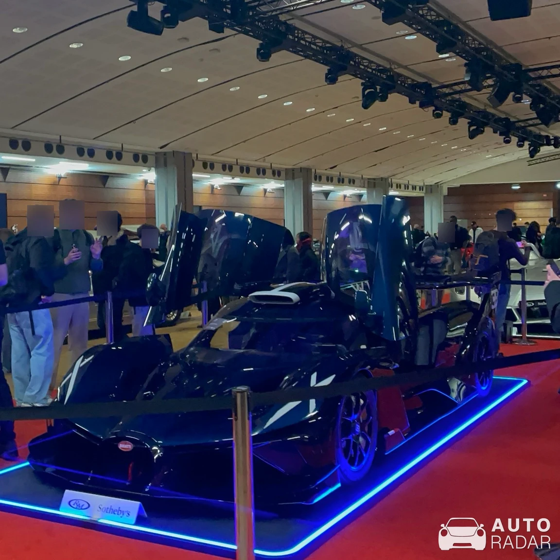 Bugatti Bolide spotted in Paris, France