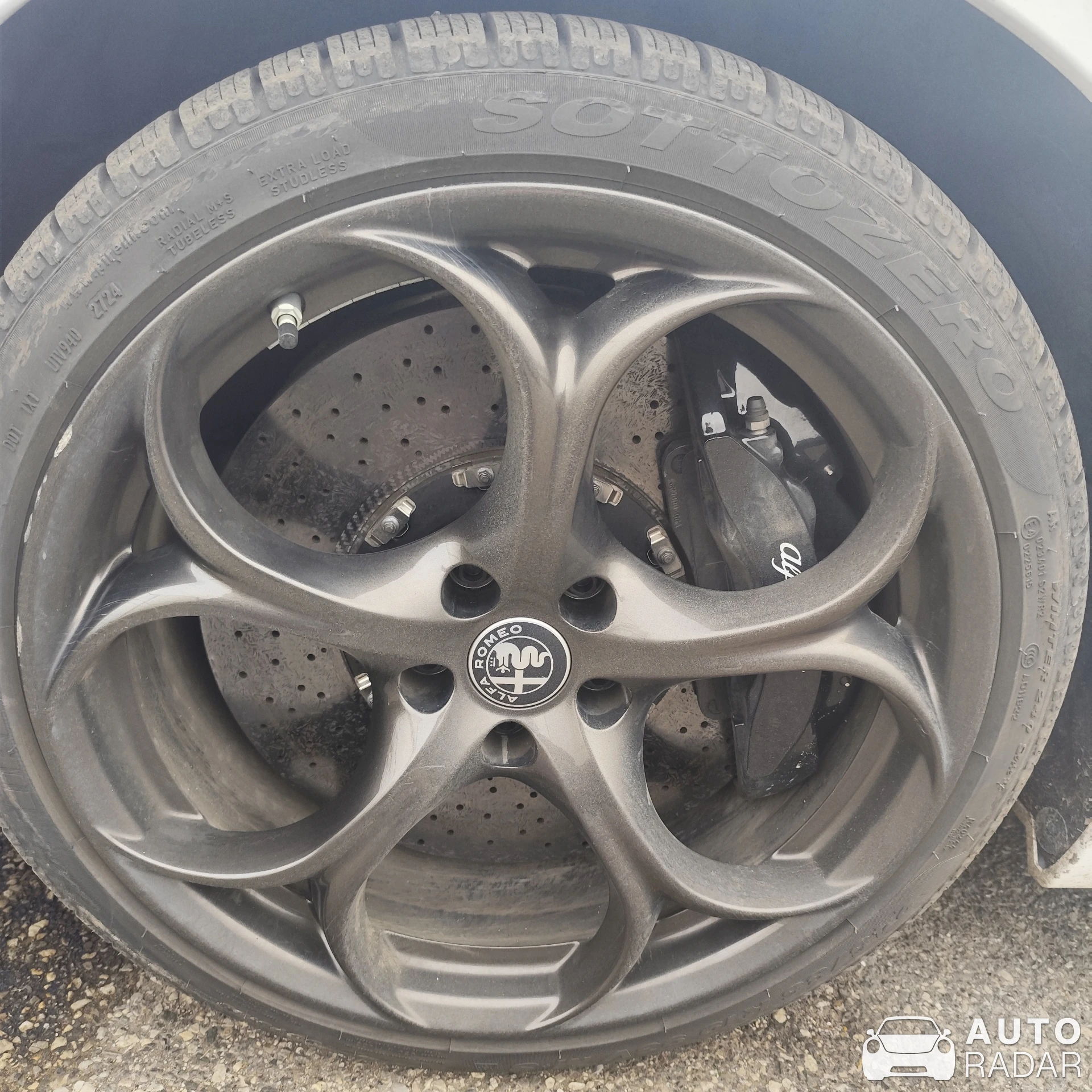 Alfa Romeo Giulia Quadrifoglio spotted in Zagreb, Croatia