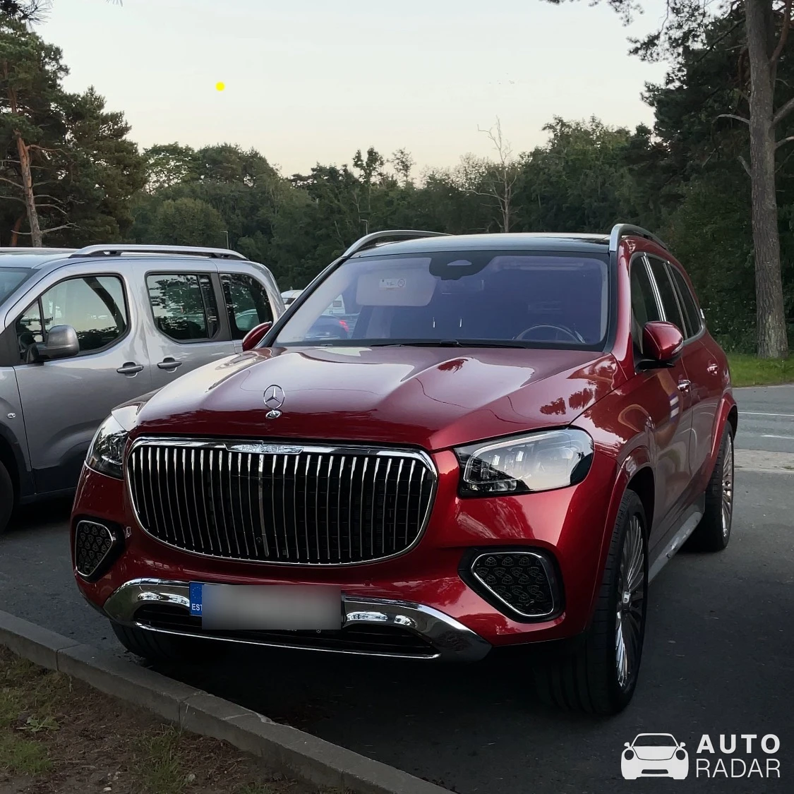 Mercedes-Maybach GLS 600 spotted in Tallinn, Estonia