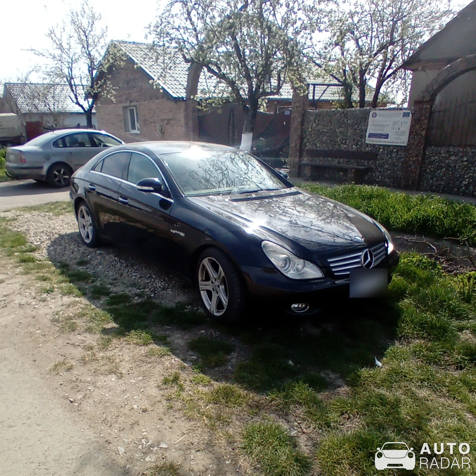 Mercedes-Benz CLS 55 AMG spotted in Tămășeu