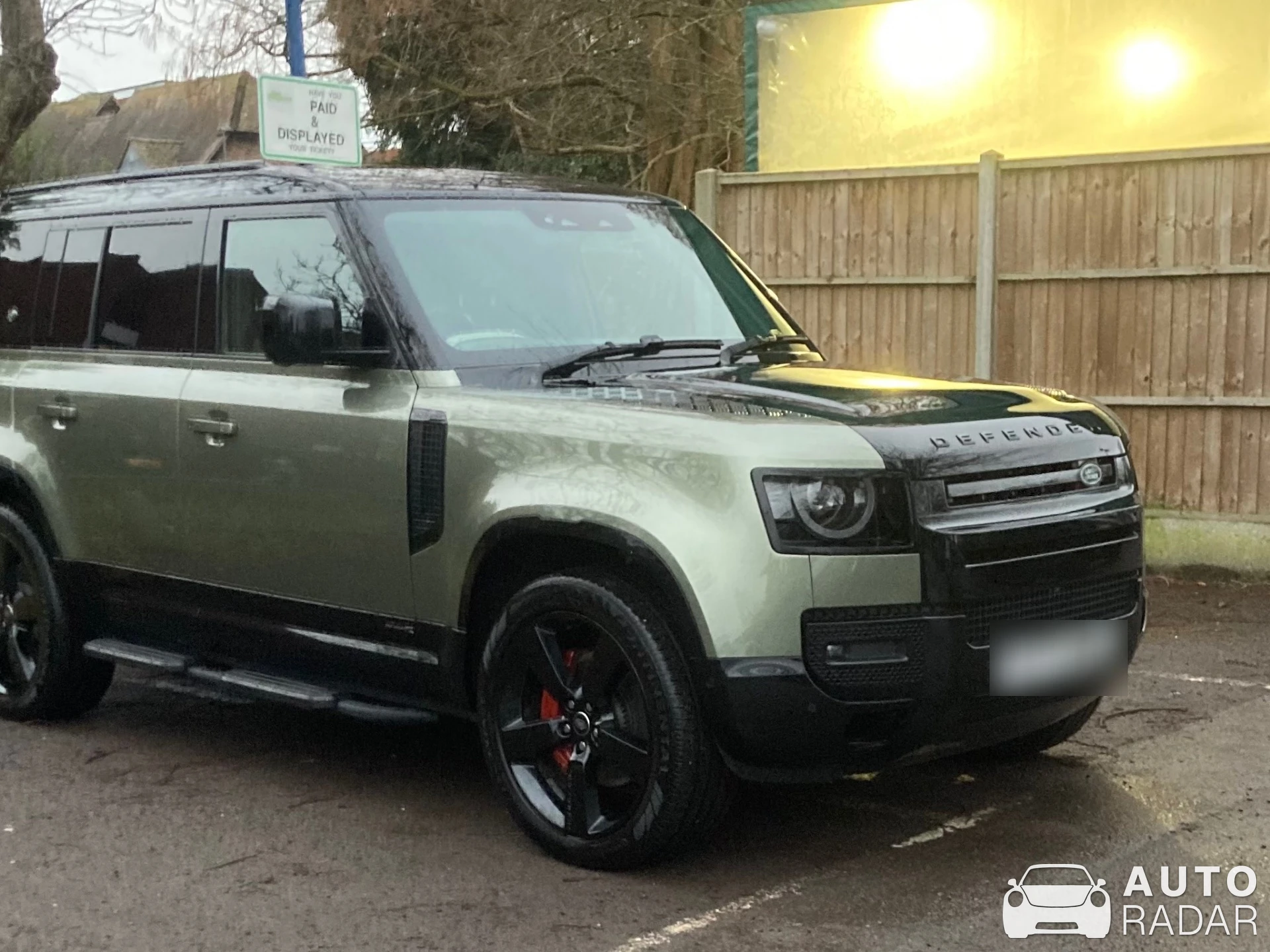 Land Rover Defender 110 spotted in Hampshire, United Kingdom