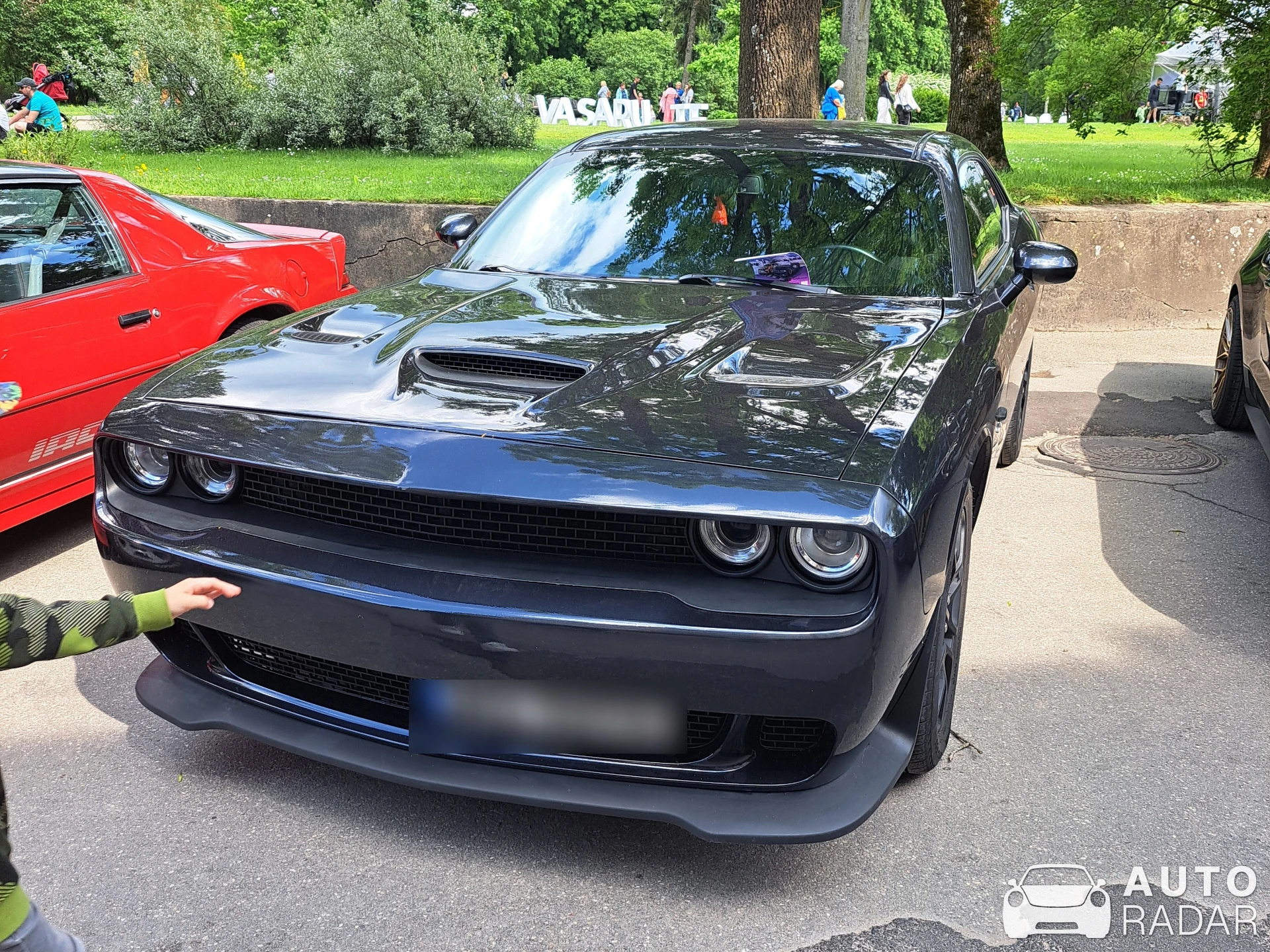 Dodge Challenger spotted in Dobele