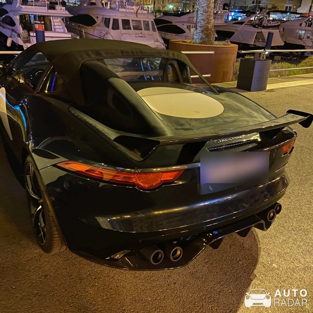 Jaguar F-Type SVR Convertible spotted