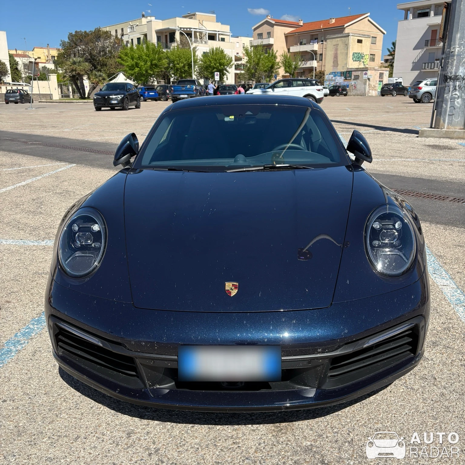Porsche 992 Carrera MkI spotted in Alghero