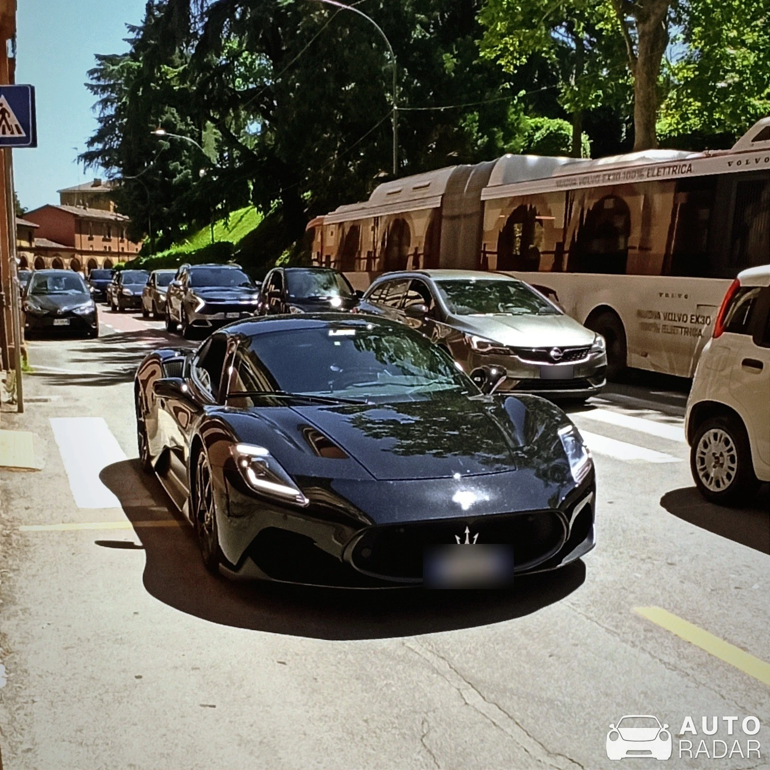 Maserati MC20 spotted in Bologna, Italy