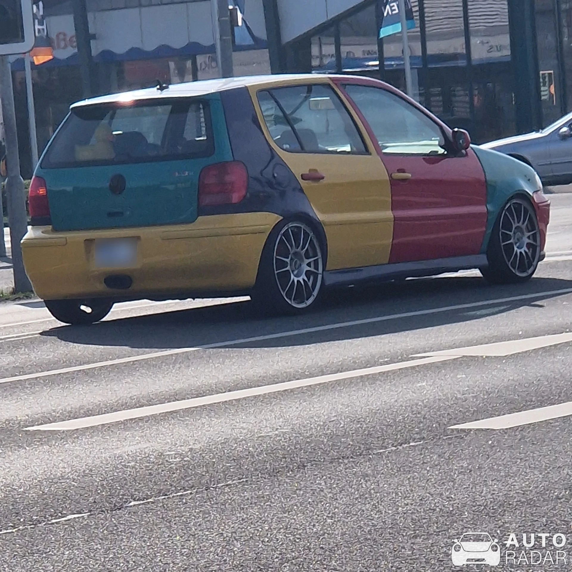 Volkswagen Polo Mk3 Harlequin Edition spotted in Jever