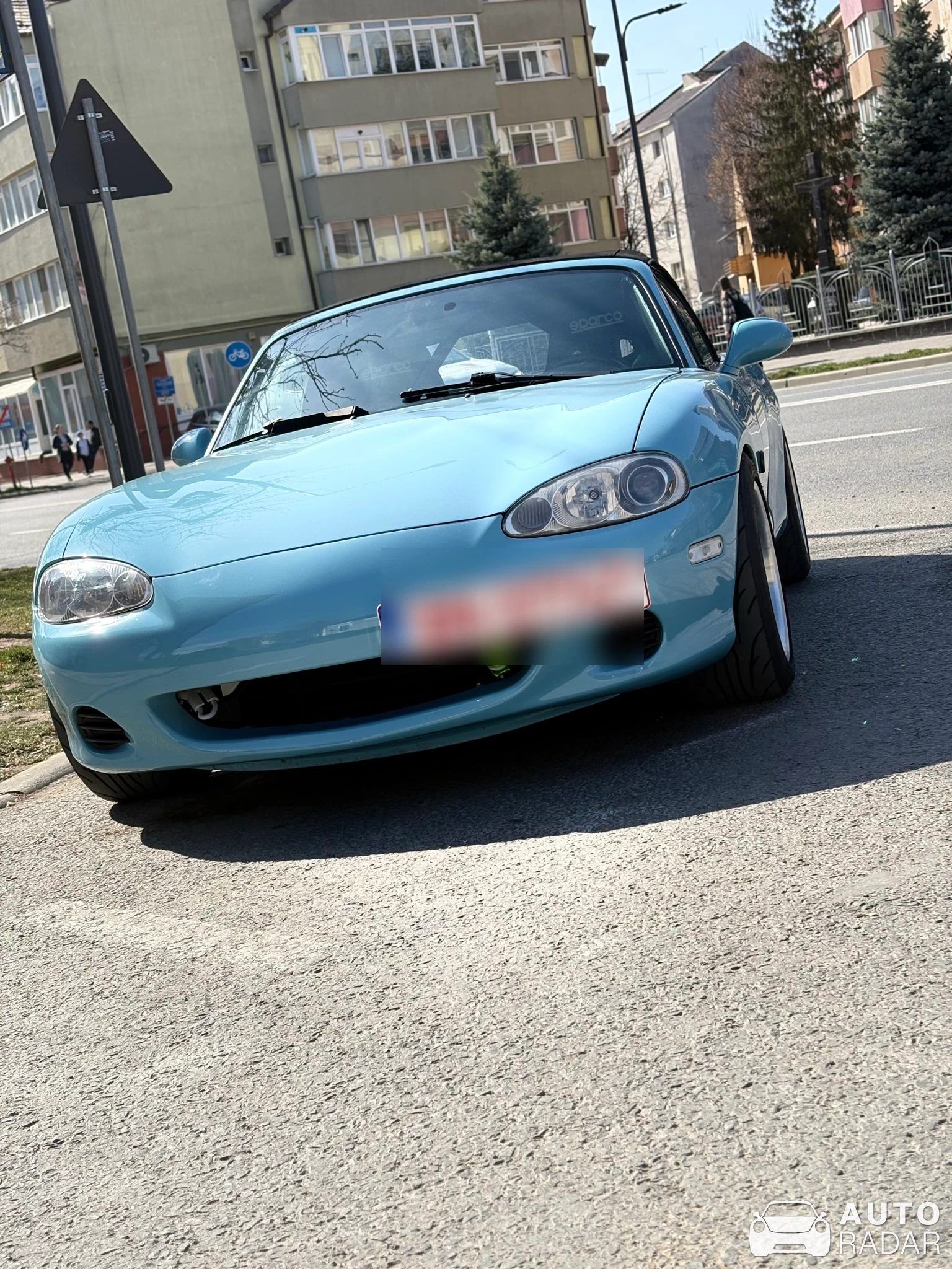 Mazda MX-5 NB spotted in Bistrița