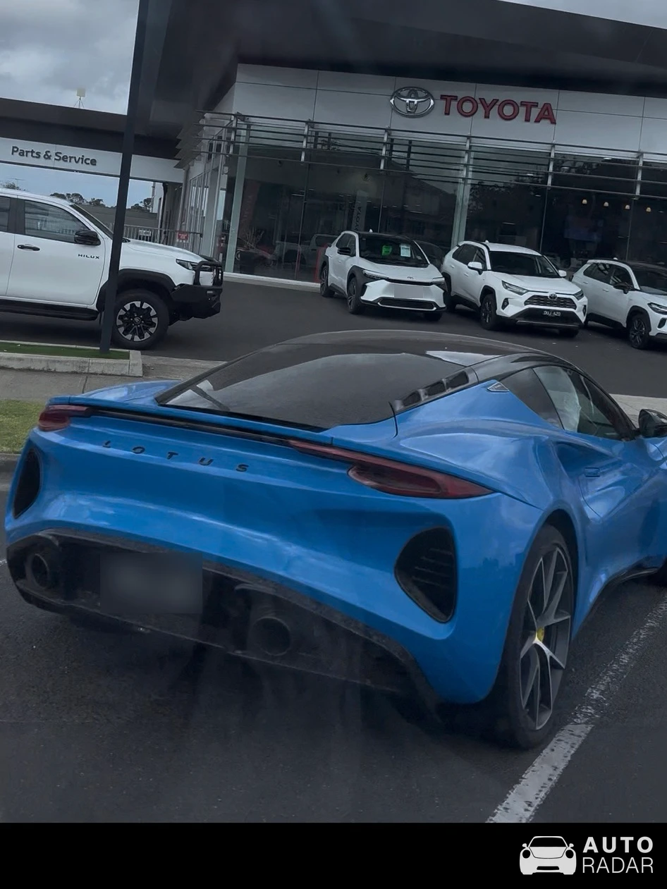 Lotus Emira V6 First Edition spotted in Highton, Australia