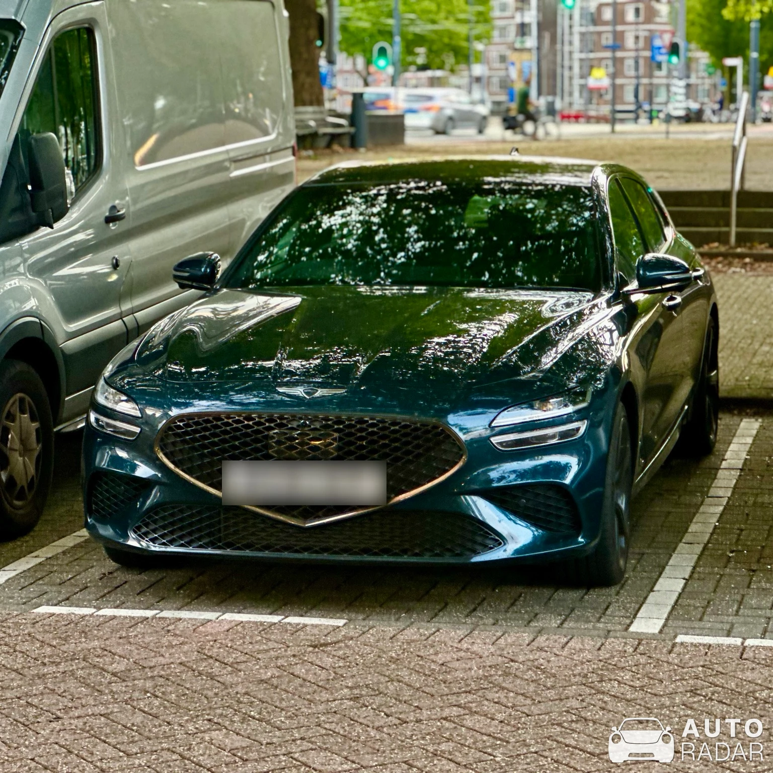 Genesis G70 Shooting Brake spotted in Rotterdam