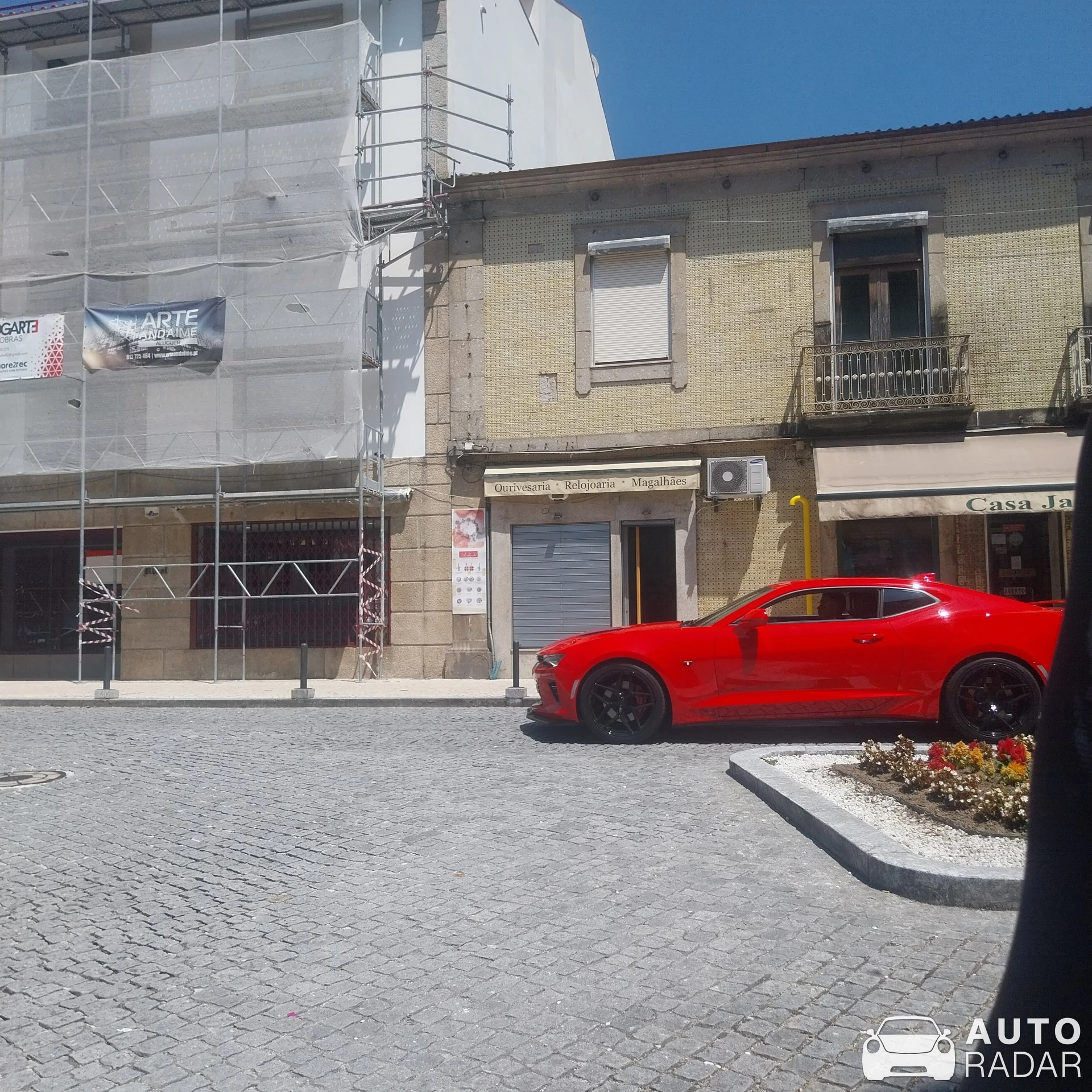 Chevrolet Camaro SS spotted in Póvoa de Lanhoso, Portugal