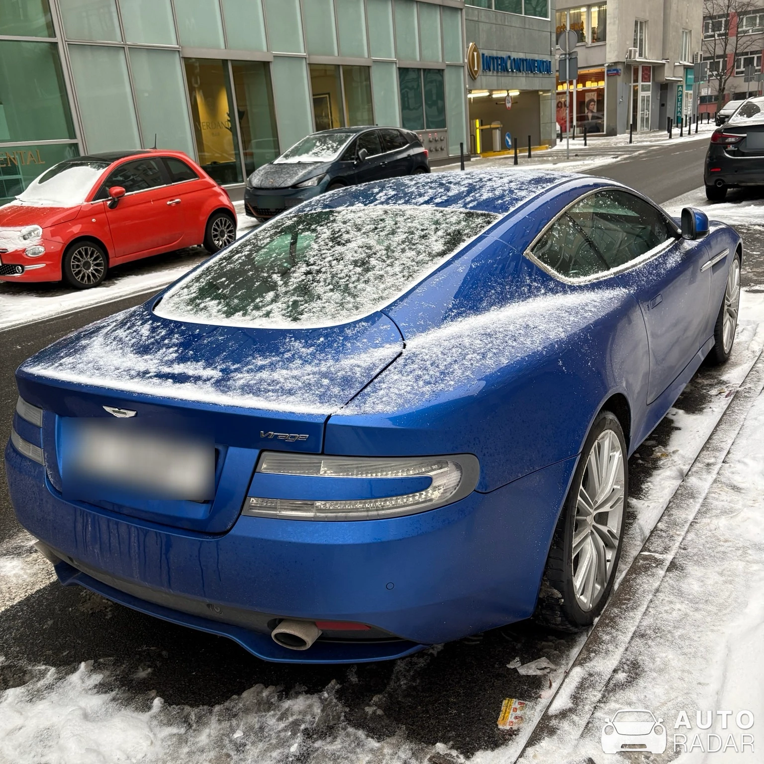 Aston Martin Virage 2011 spotted in Varsovia