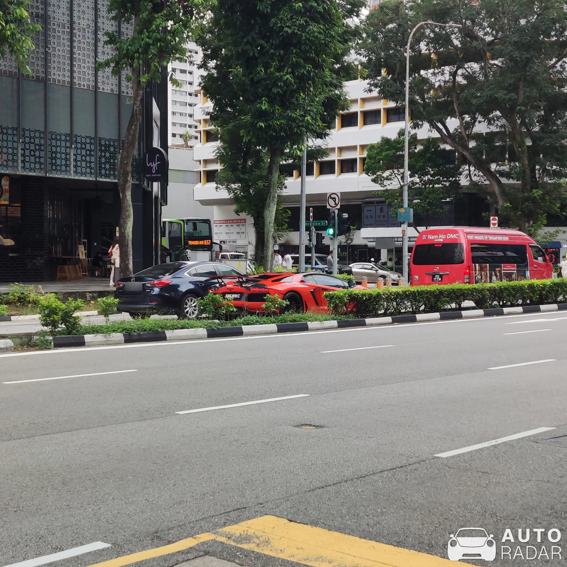Lamborghini Aventador LP700-4 Novitec Torado spotted in Singapore