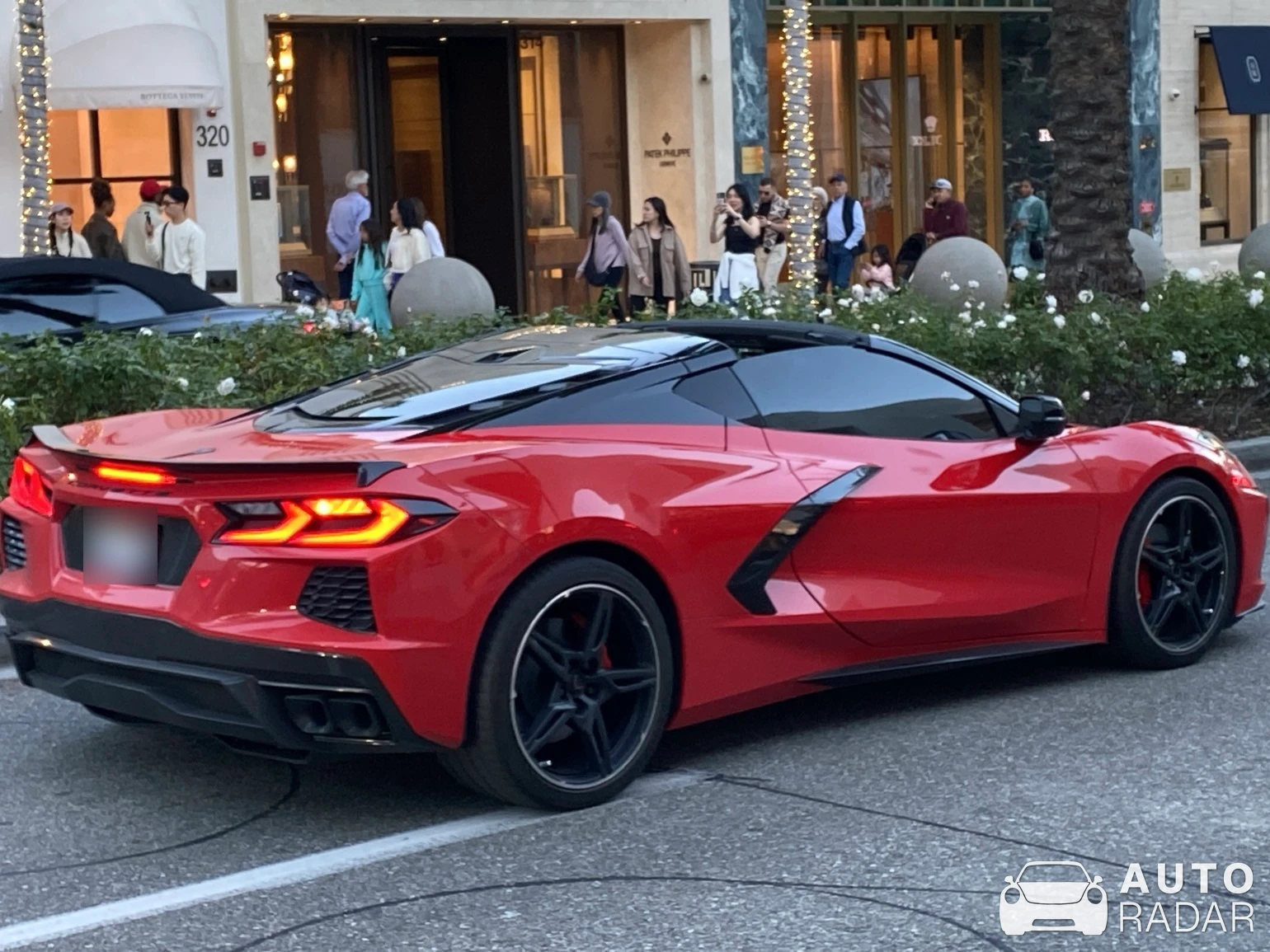Chevrolet Corvette C8 Stingray spotted in Beverly Hills, United States