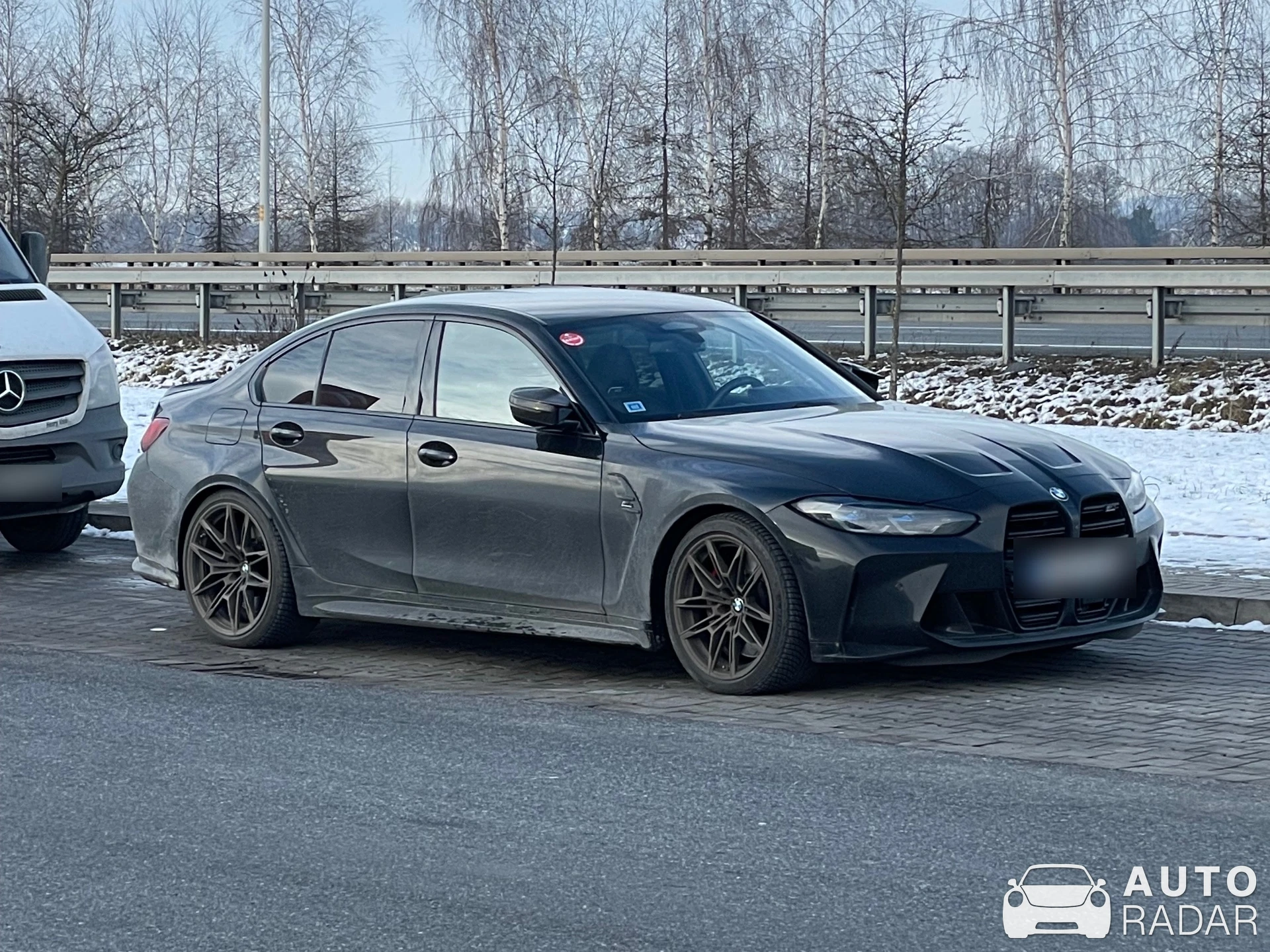 BMW M3 G80 Sedan Competition spotted in Mirków, Polska
