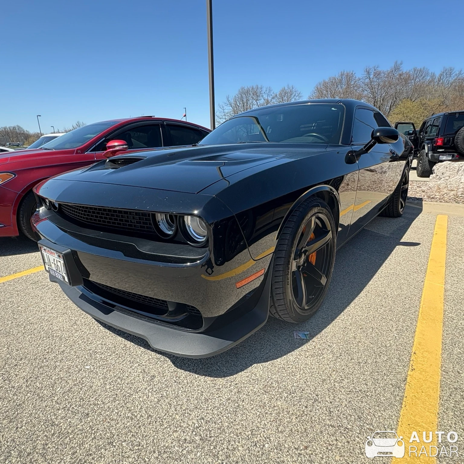 Dodge Challenger SRT Hellcat spotted in Bonduel