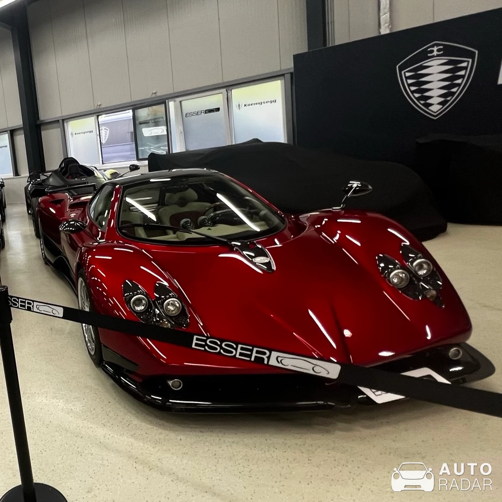 Pagani Zonda C12-S Roadster spotted in Alsdorf