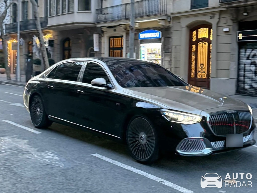 Mercedes-Maybach S 680 spotted in Barcelona, Spain