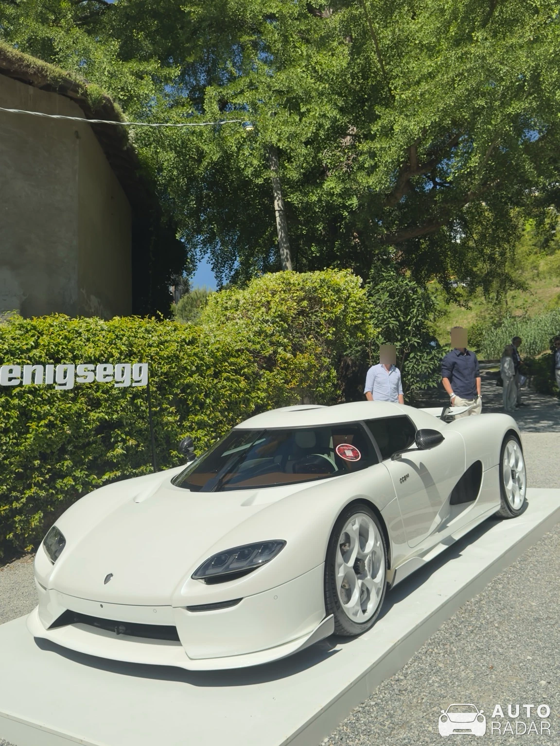 Koenigsegg CC850 spotted in Como