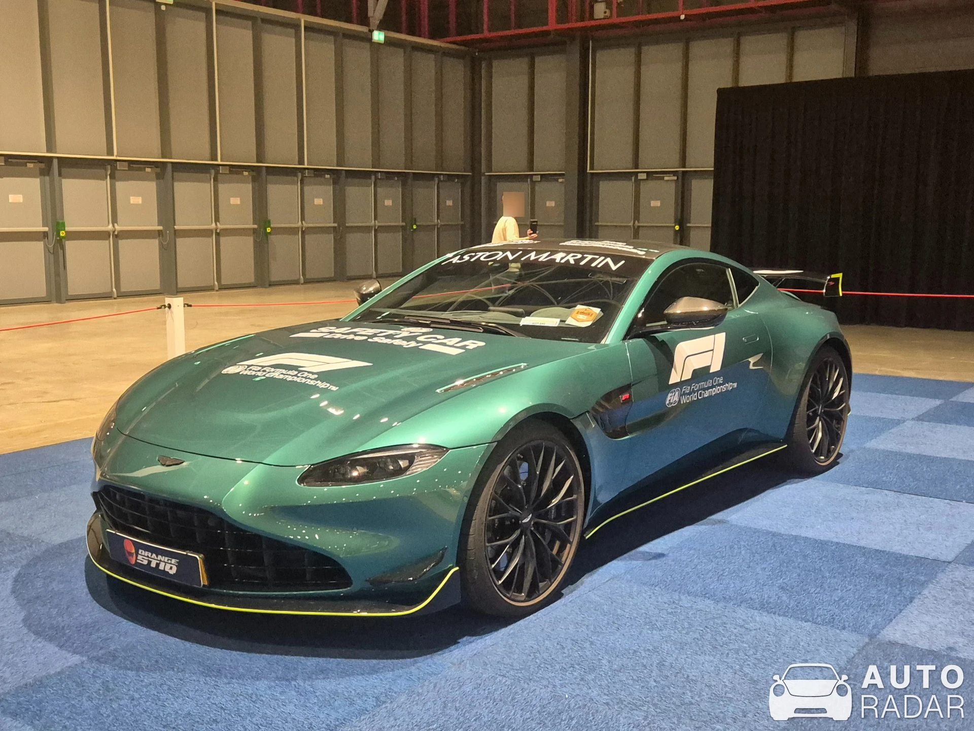 Aston Martin Vantage F1 Safety Car spotted in Utrecht
