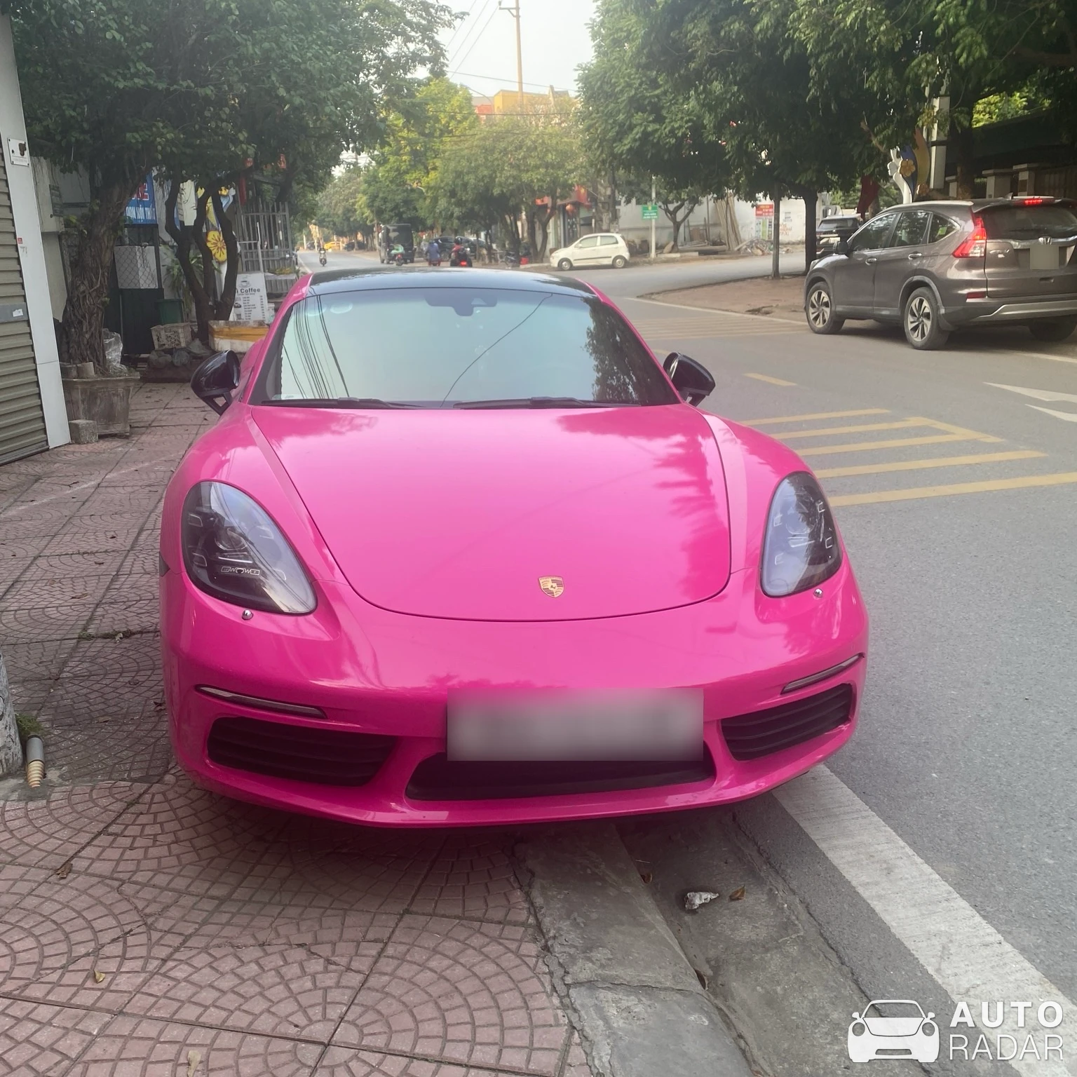 Porsche 718 Cayman spotted in Thành phố Vĩnh Yên, Việt Nam