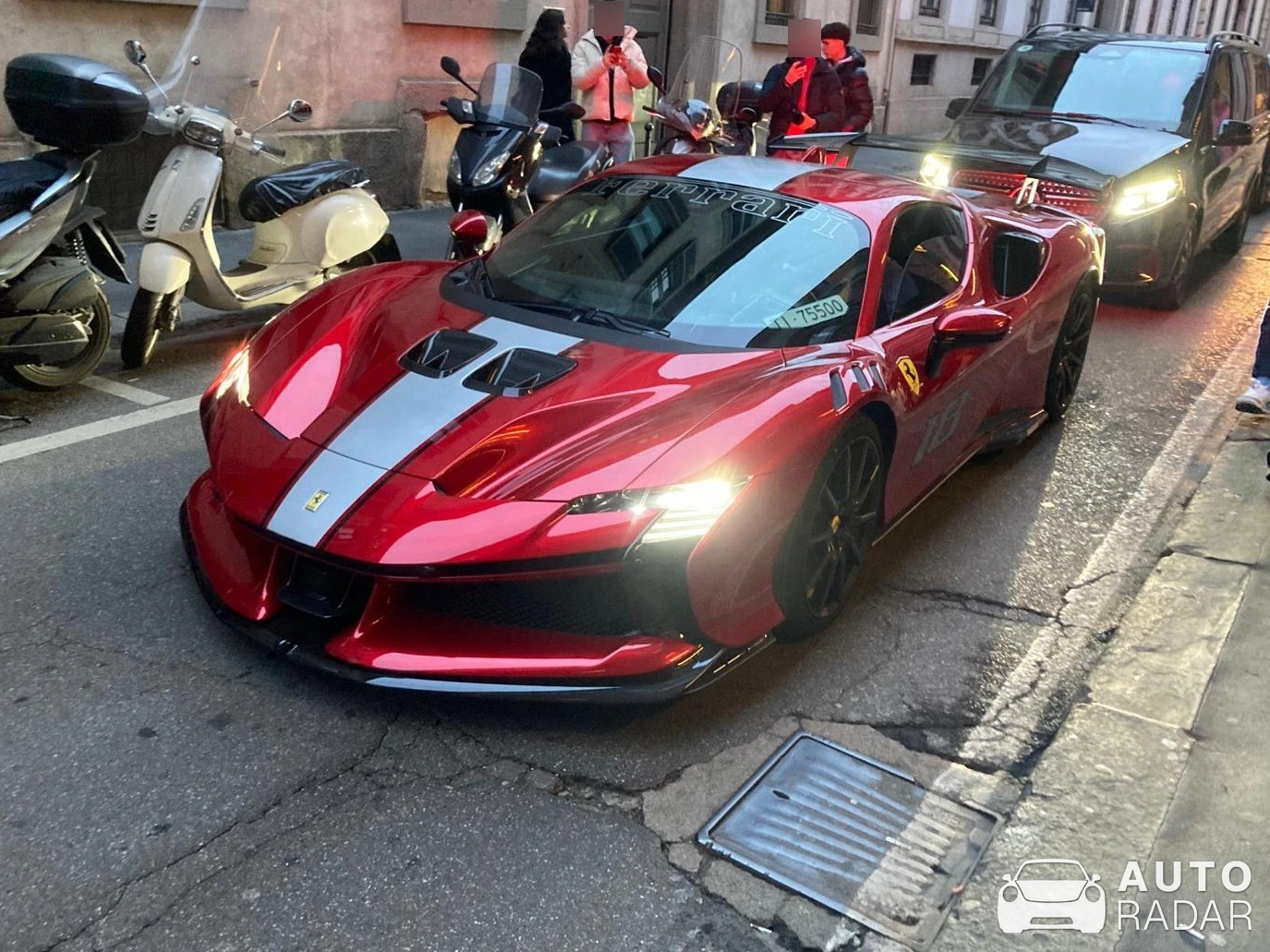 Ferrari SF90 XX Stradale spotted in Milano, Italy