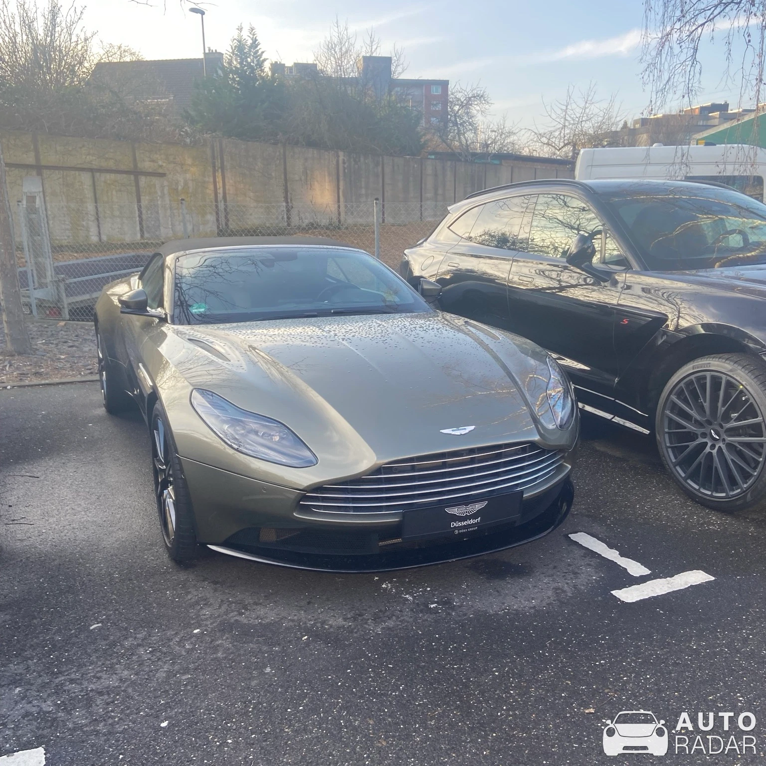 Aston Martin DB11 V8 Volante spotted in Düsseldorf, Deutschland
