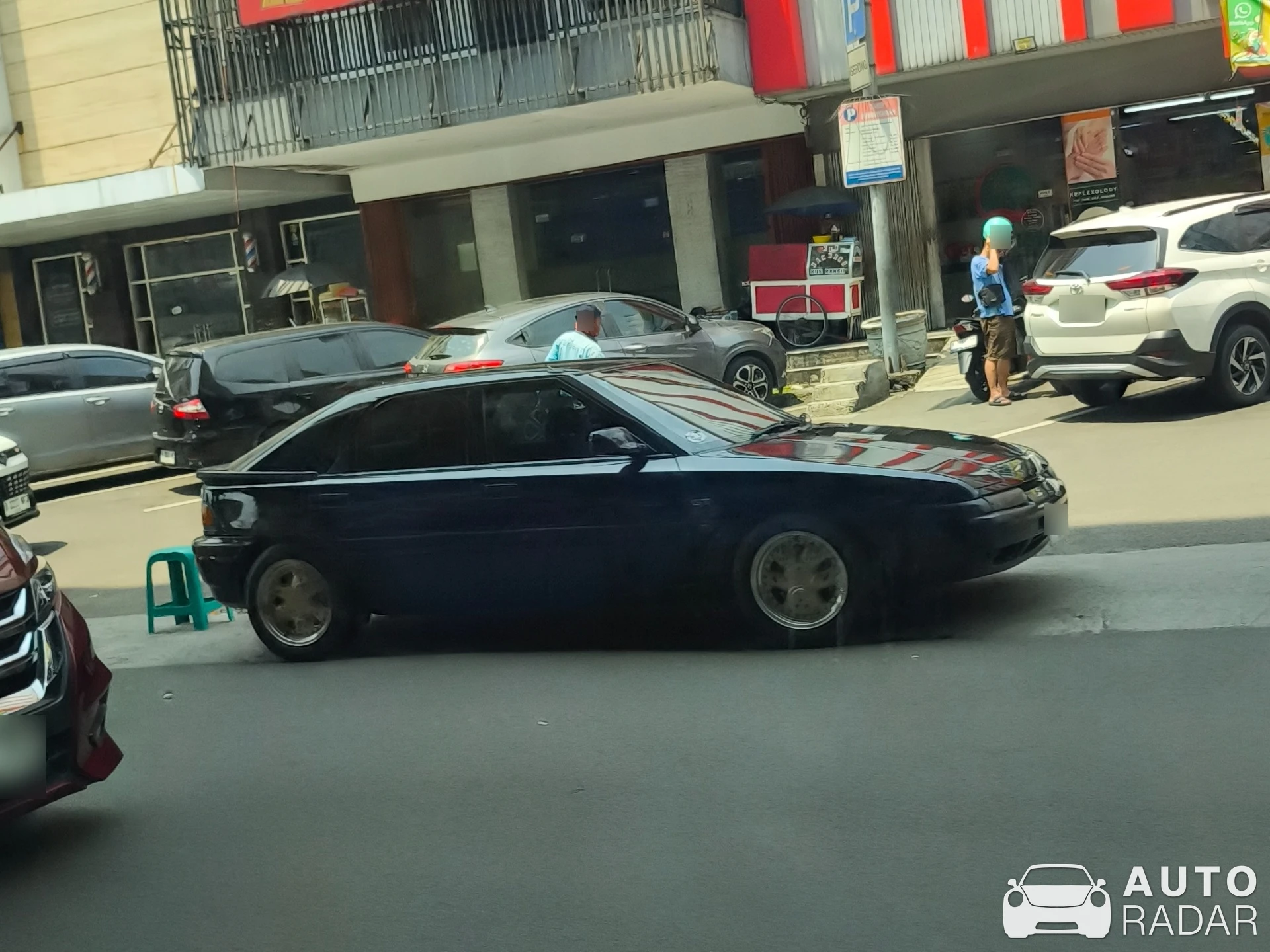 Mazda 323 spotted