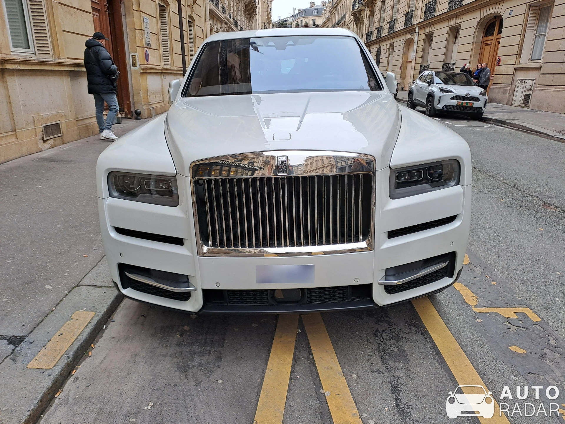 Rolls-Royce Cullinan spotted in Paris, France