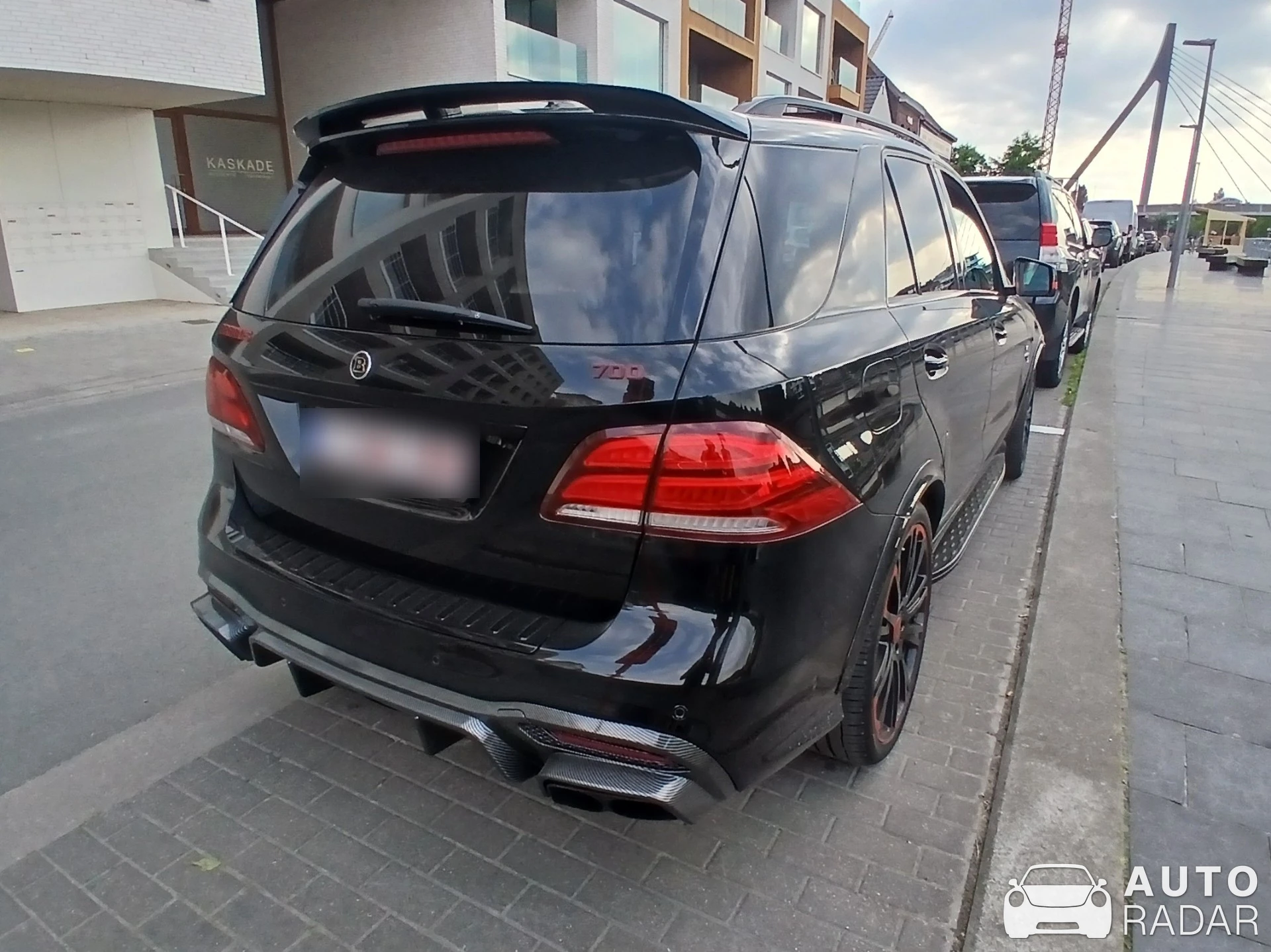 Mercedes-Benz Brabus ML 700 Widestar spotted in Kortrijk