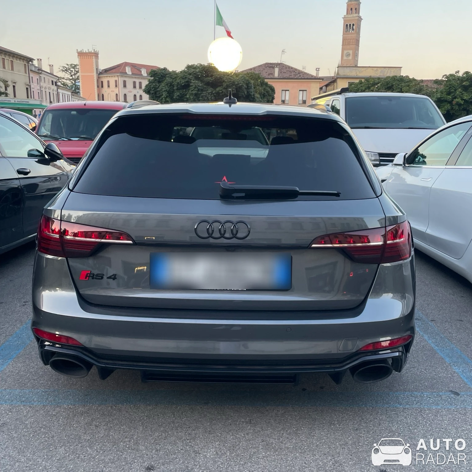 Audi RS4 Avant B9 spotted in Conegliano