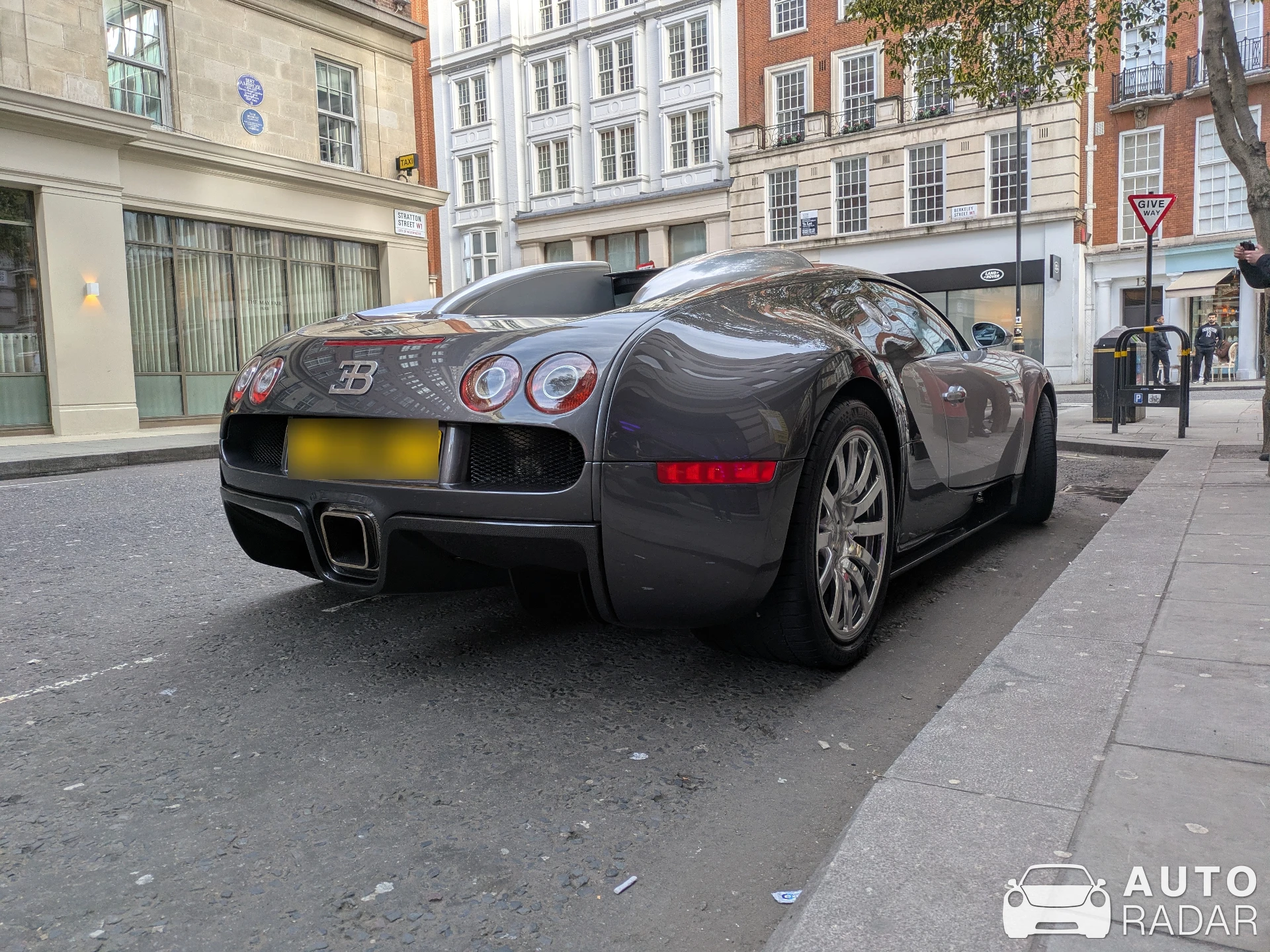 Bugatti Veyron 16.4 Grand Sport spotted in London, United Kingdom