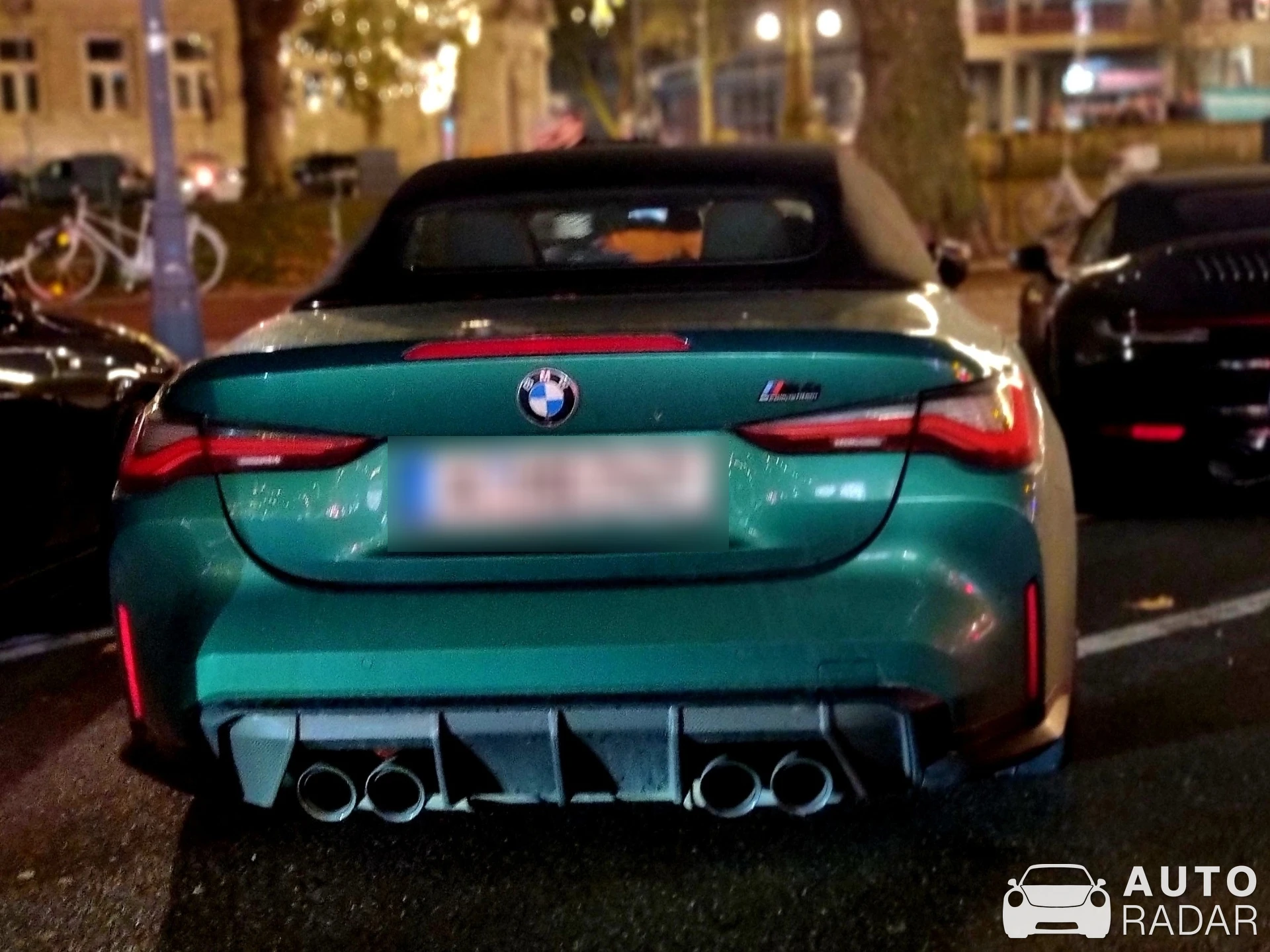 BMW M4 G83 Convertible Competition spotted in Düsseldorf, Germany