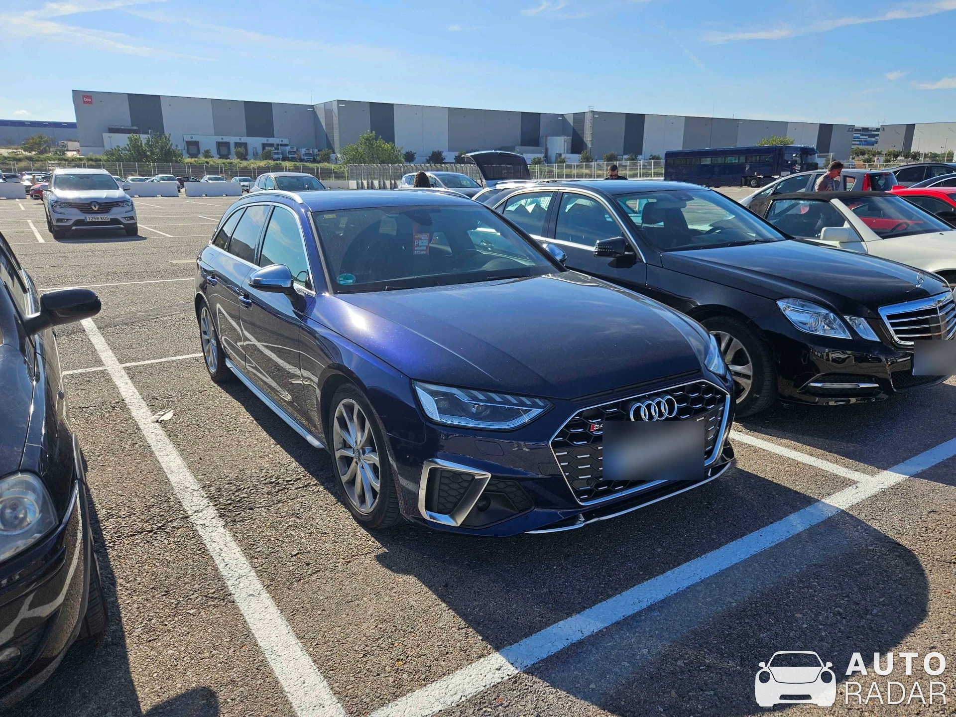 Audi S4 Avant B9 spotted in Cheste, Spain