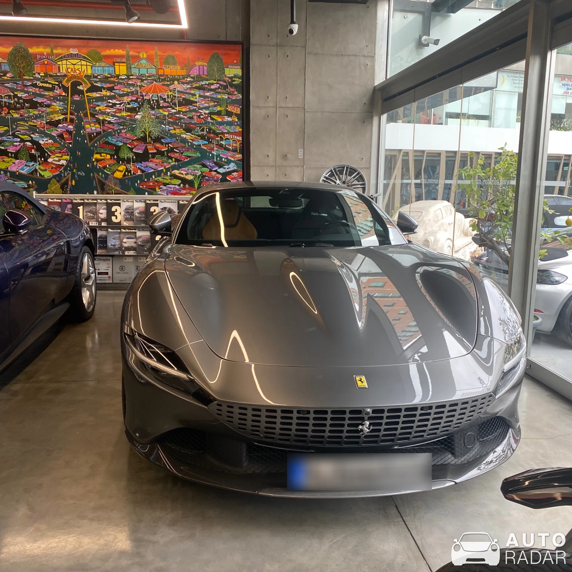 Ferrari Roma spotted in Şişli, Türkiye