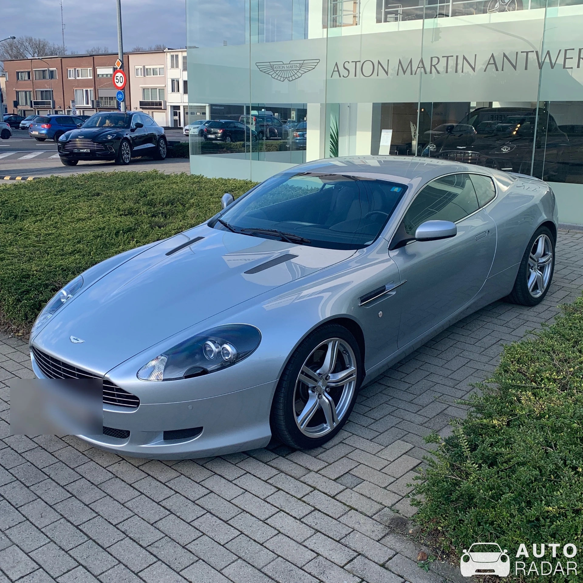 Aston Martin DB9 spotted in Wommelgem, België