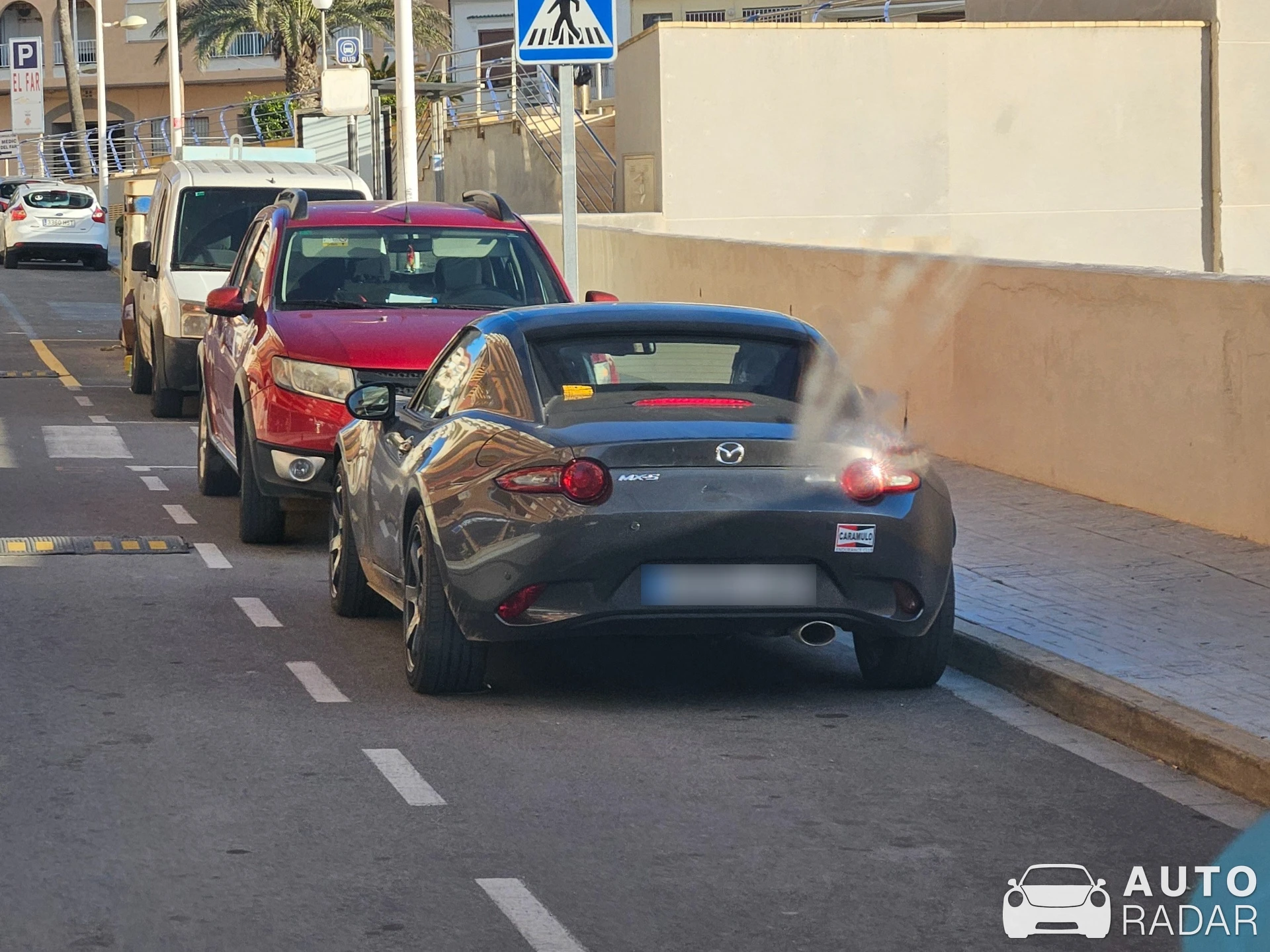 Mazda MX-5 ND spotted in Faro de Cullera, Spain