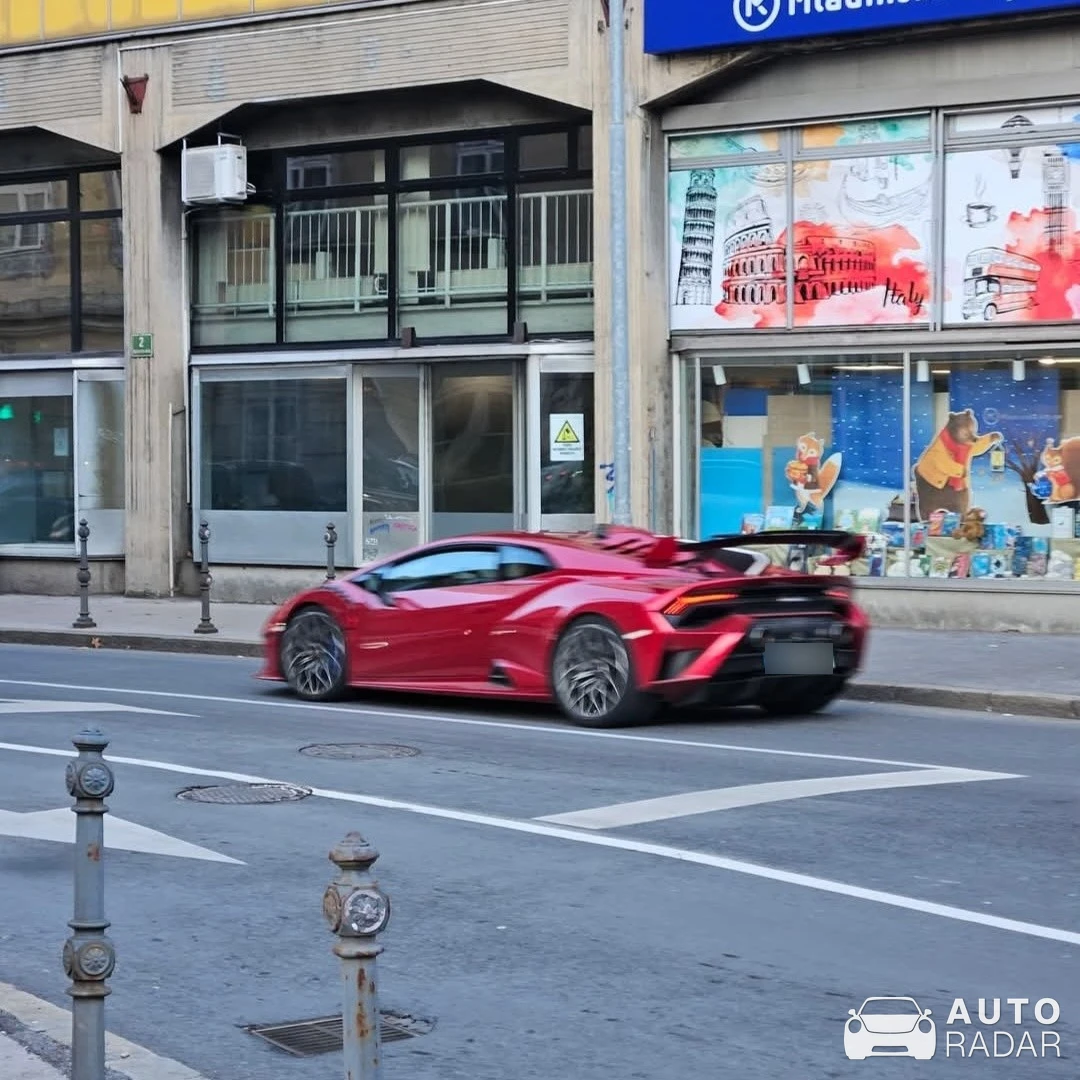 Lamborghini Huracán LP640-2 STO spotted in Ljubljana, Slovenia