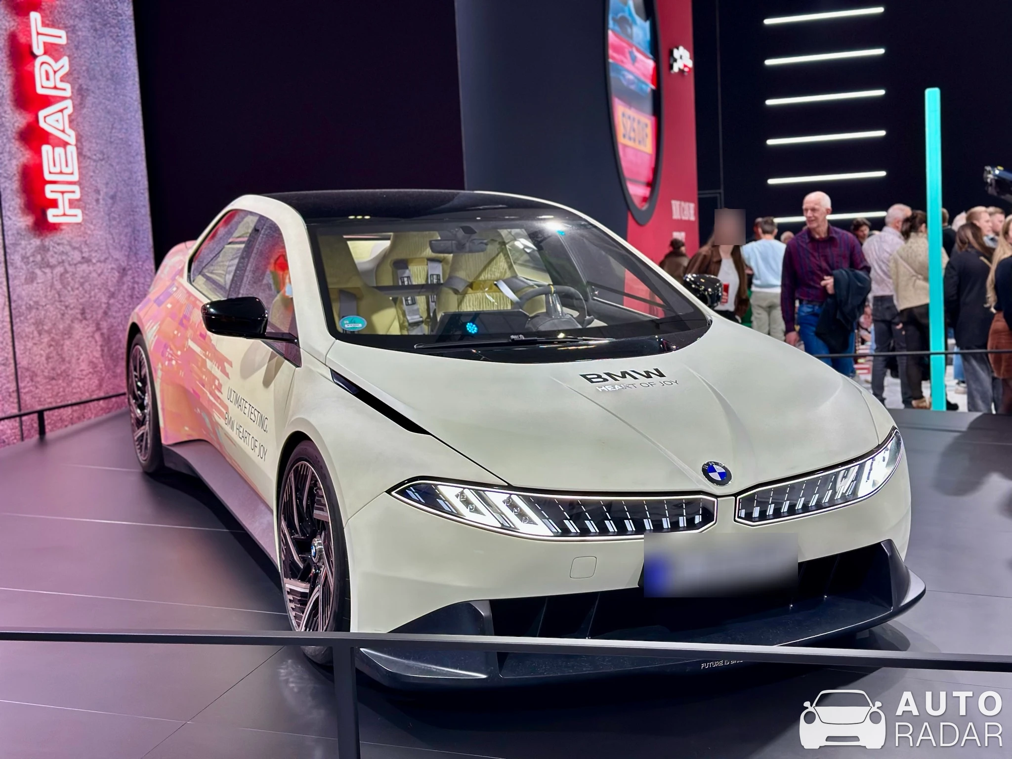 BMW Vision Neue Klasse spotted in Bruxelles, Belgium