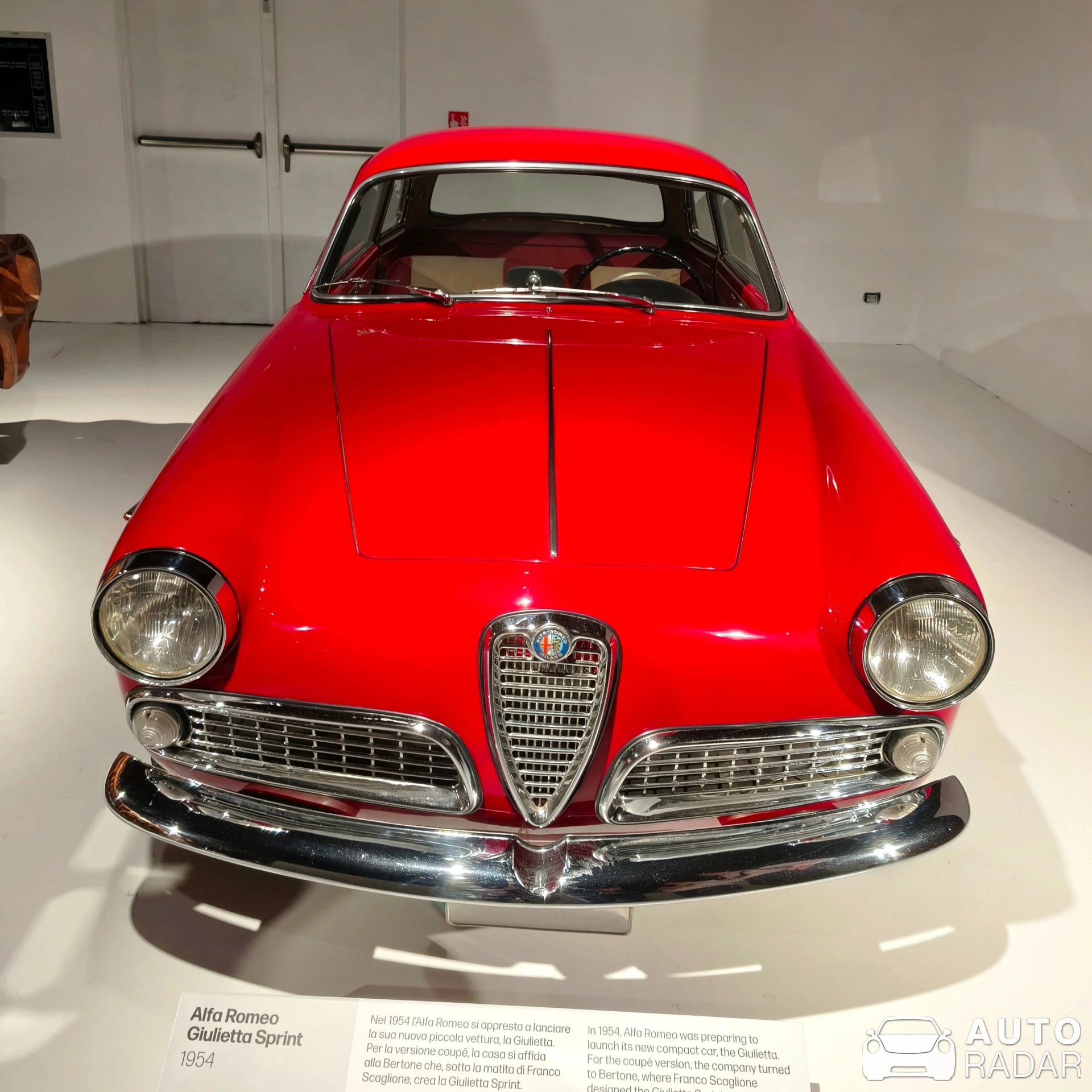 Alfa Romeo Giulietta Sprint 1600 spotted in Torino, Italy