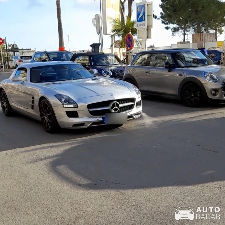 Mercedes-Benz SLS AMG spotted in Cannes, France