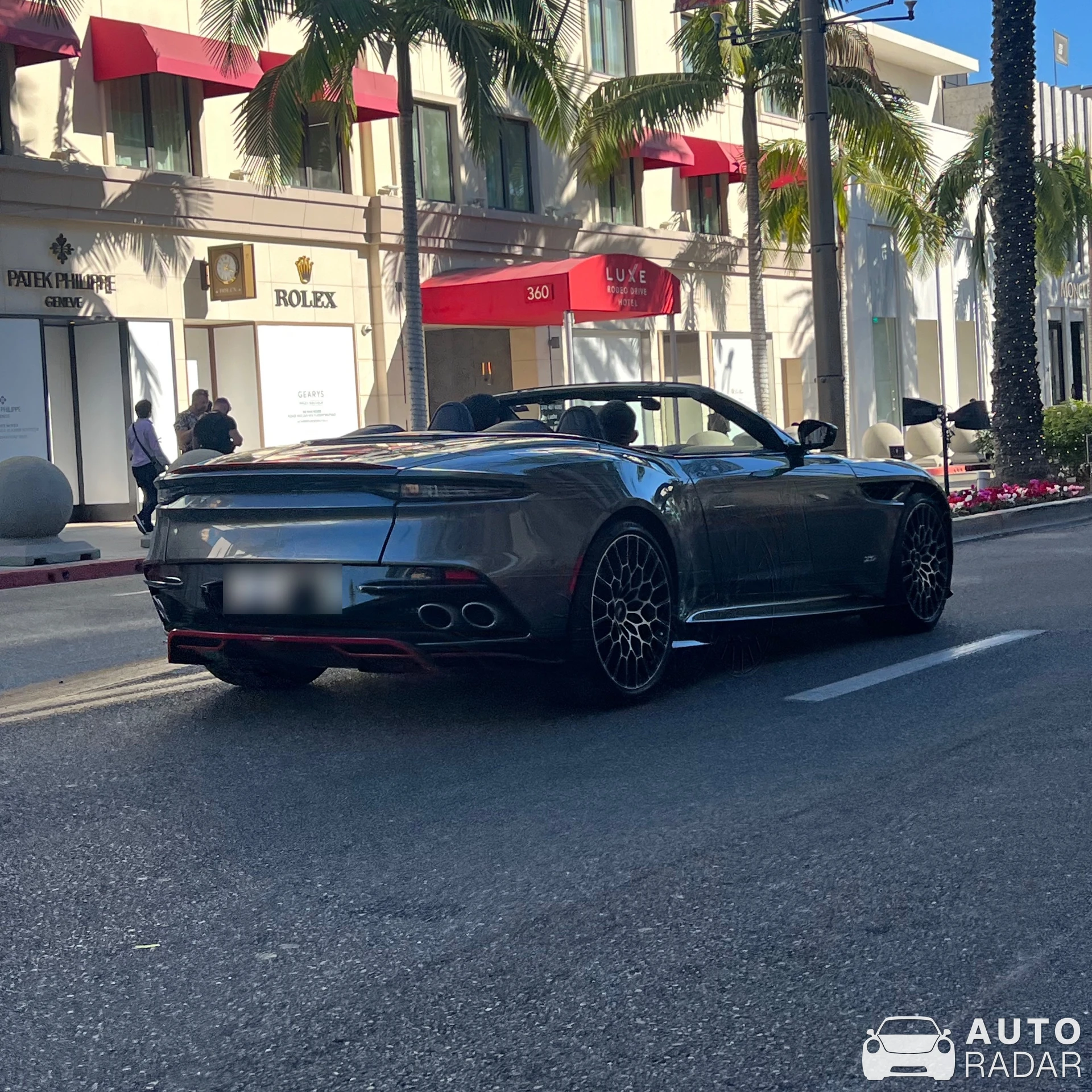 Aston Martin DBS Superleggera Volante 770 Ultimate spotted in Beverly Hills