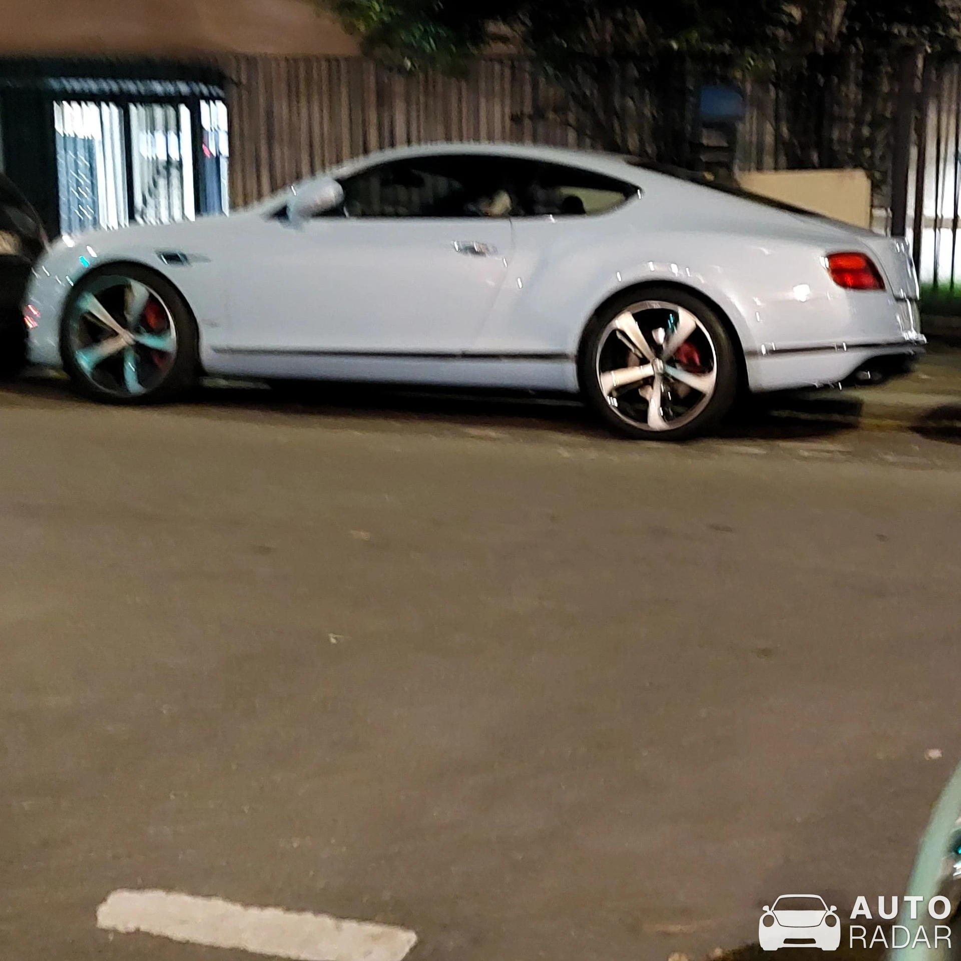 Bentley Continental GT spotted in Paris, France