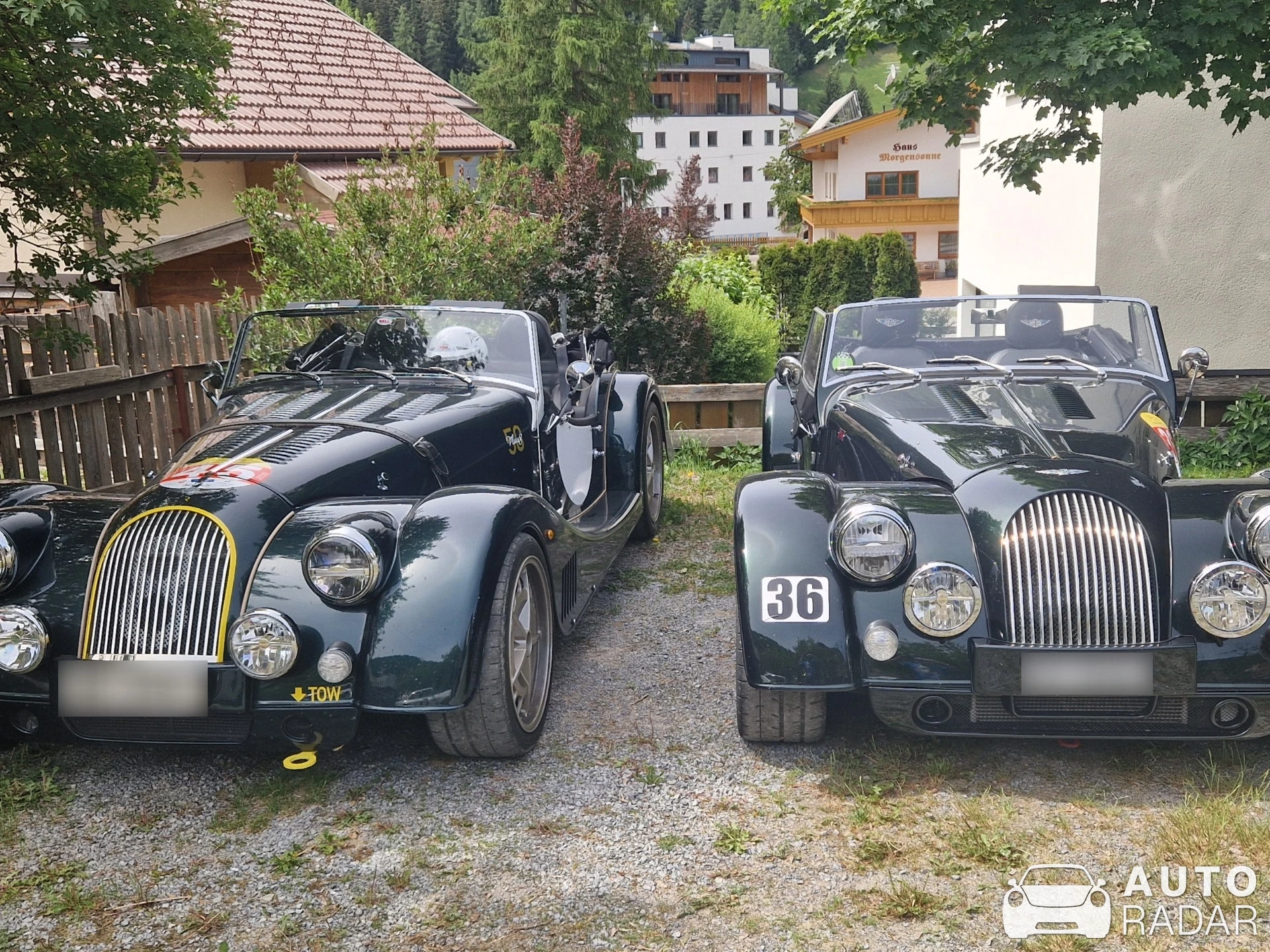 Morgan Aeromax Roadster spotted in Nauders